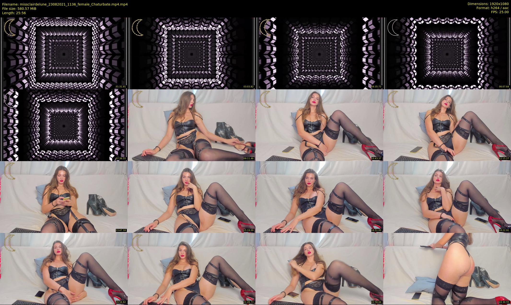 missclairdelune — 26 minute Chaturbate female cam show recording, 1080p, Aug 23, 2021