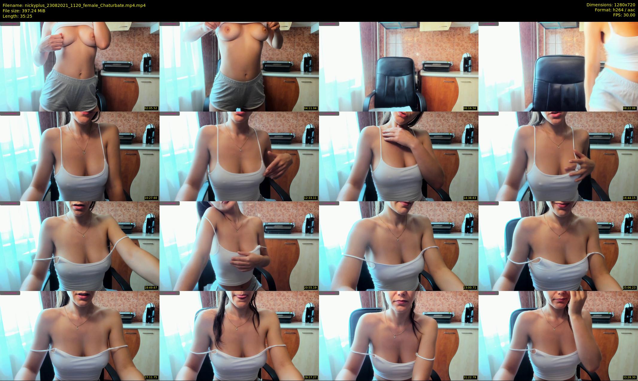 nickyplus — 36 minute Chaturbate couple cam show recording, 720p, Aug 23, 2021