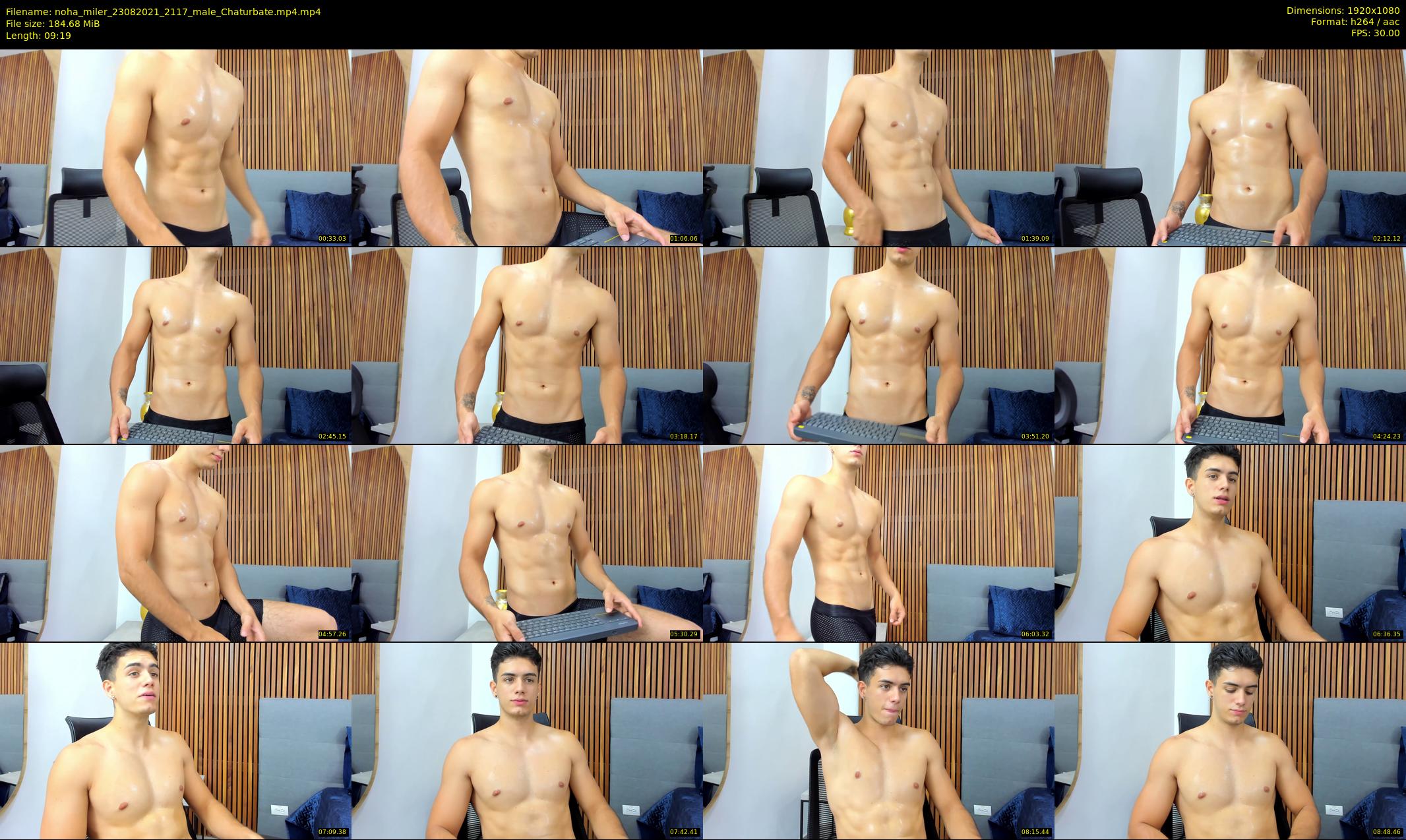 noha_miler — 10 minute Chaturbate male cam show recording, 1080p, Aug 23, 2021