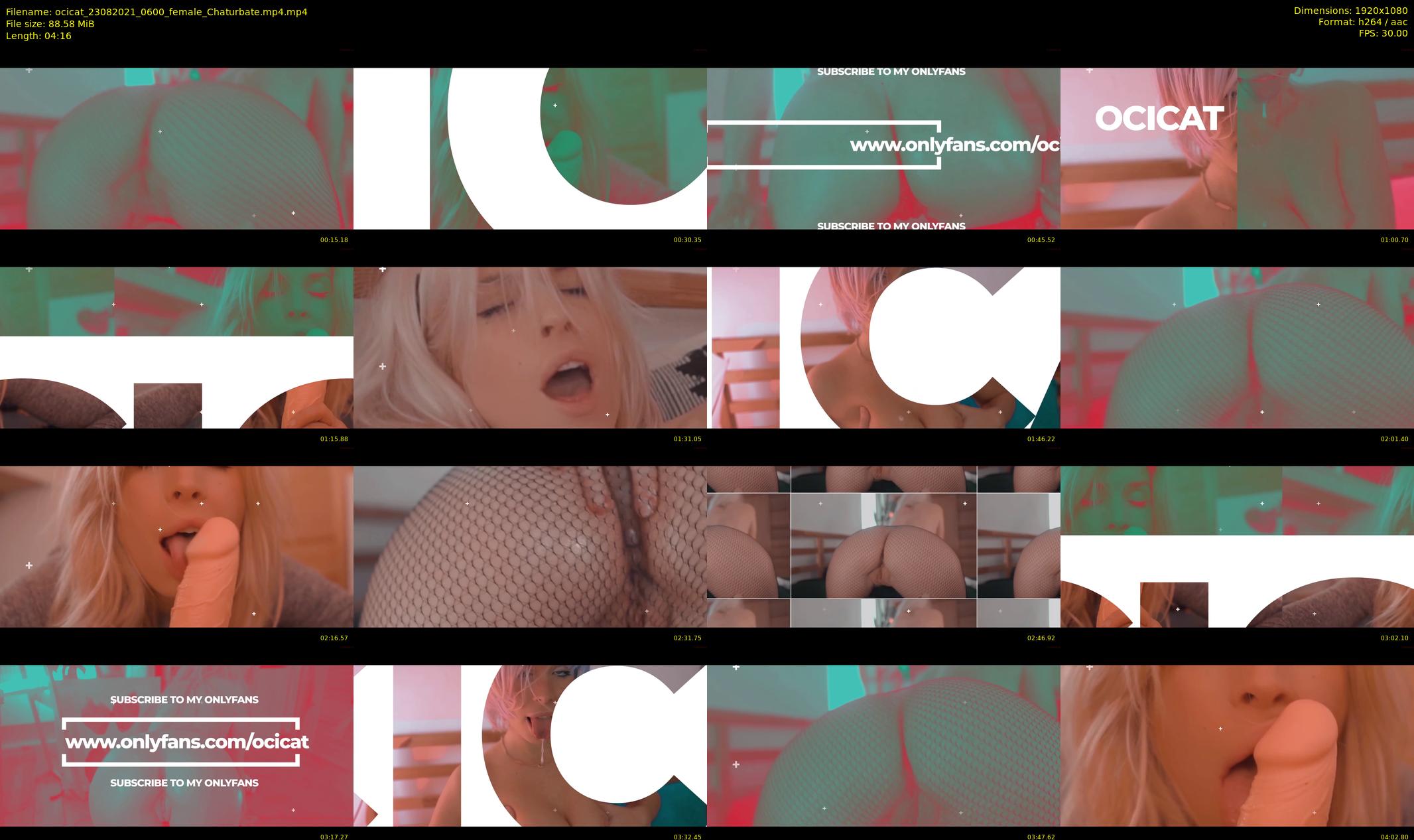 ocicat — 5 minute Chaturbate female cam show recording, 1080p, Aug 23, 2021