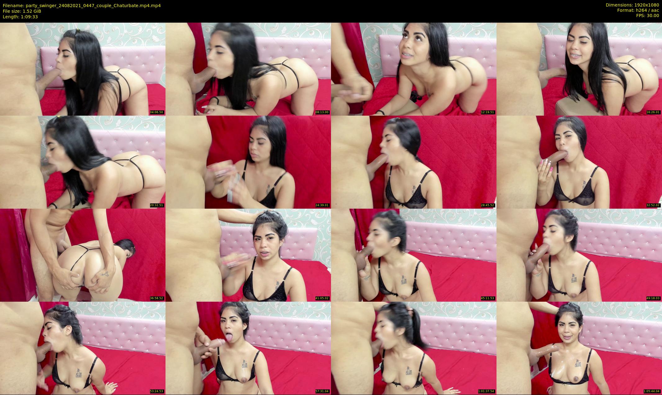 party_swinger — 70 minute Chaturbate couple cam show recording, 1080p, Aug 24, 2021