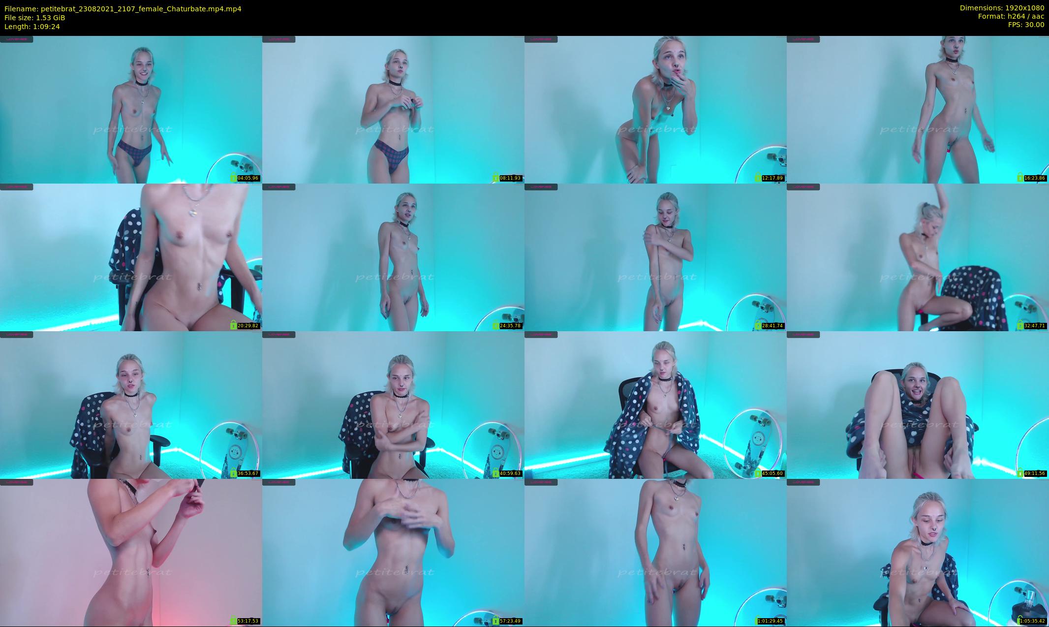 petitebrat — 70 minute Chaturbate female cam show recording, 1080p, Aug 23, 2021