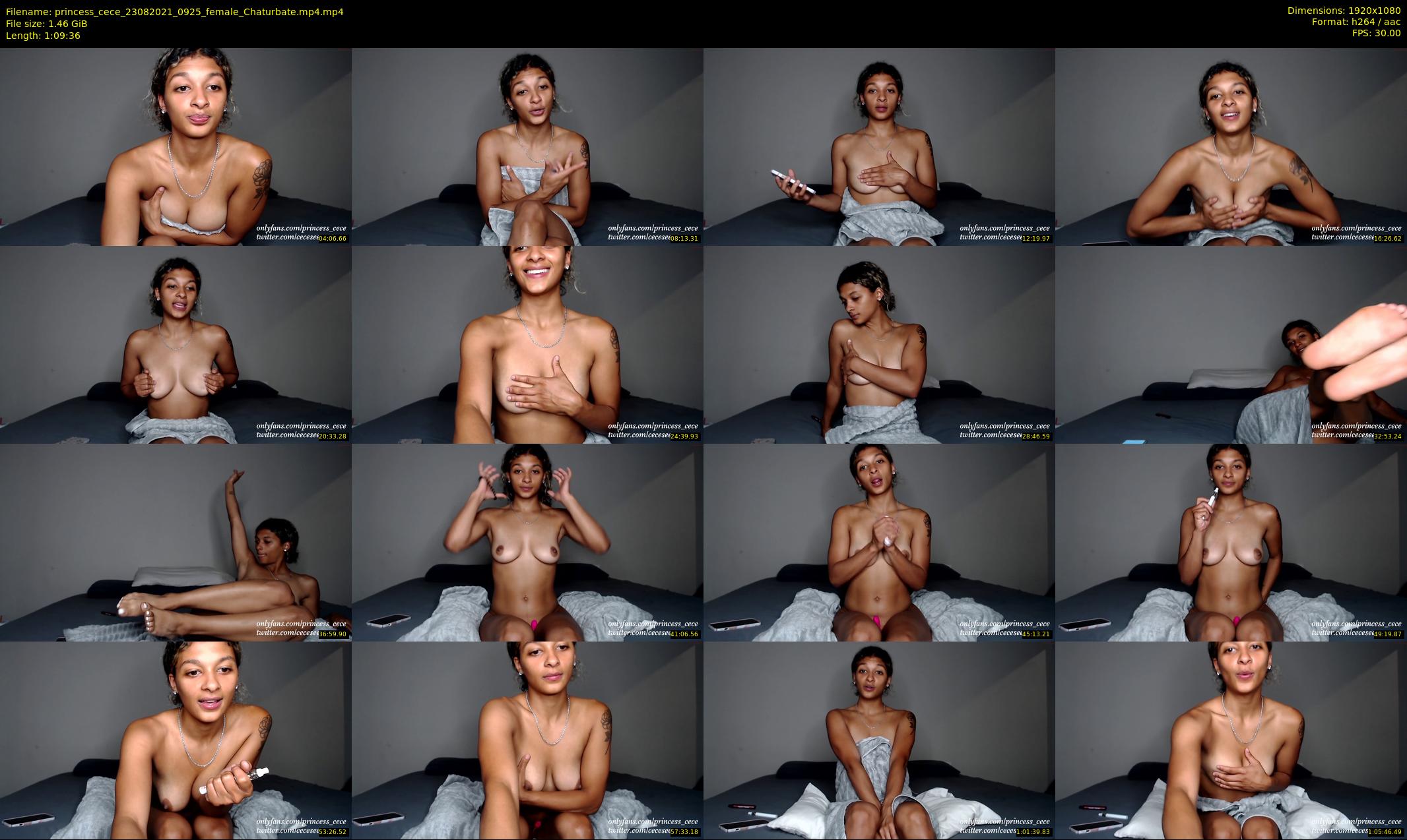 princess_cece — 70 minute Chaturbate female cam show recording, 1080p, Aug 23, 2021