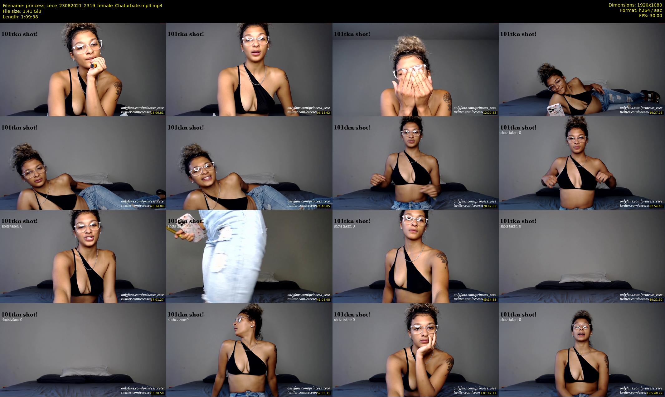 princess_cece — 70 minute Chaturbate female cam show recording, 1080p, Aug 23, 2021