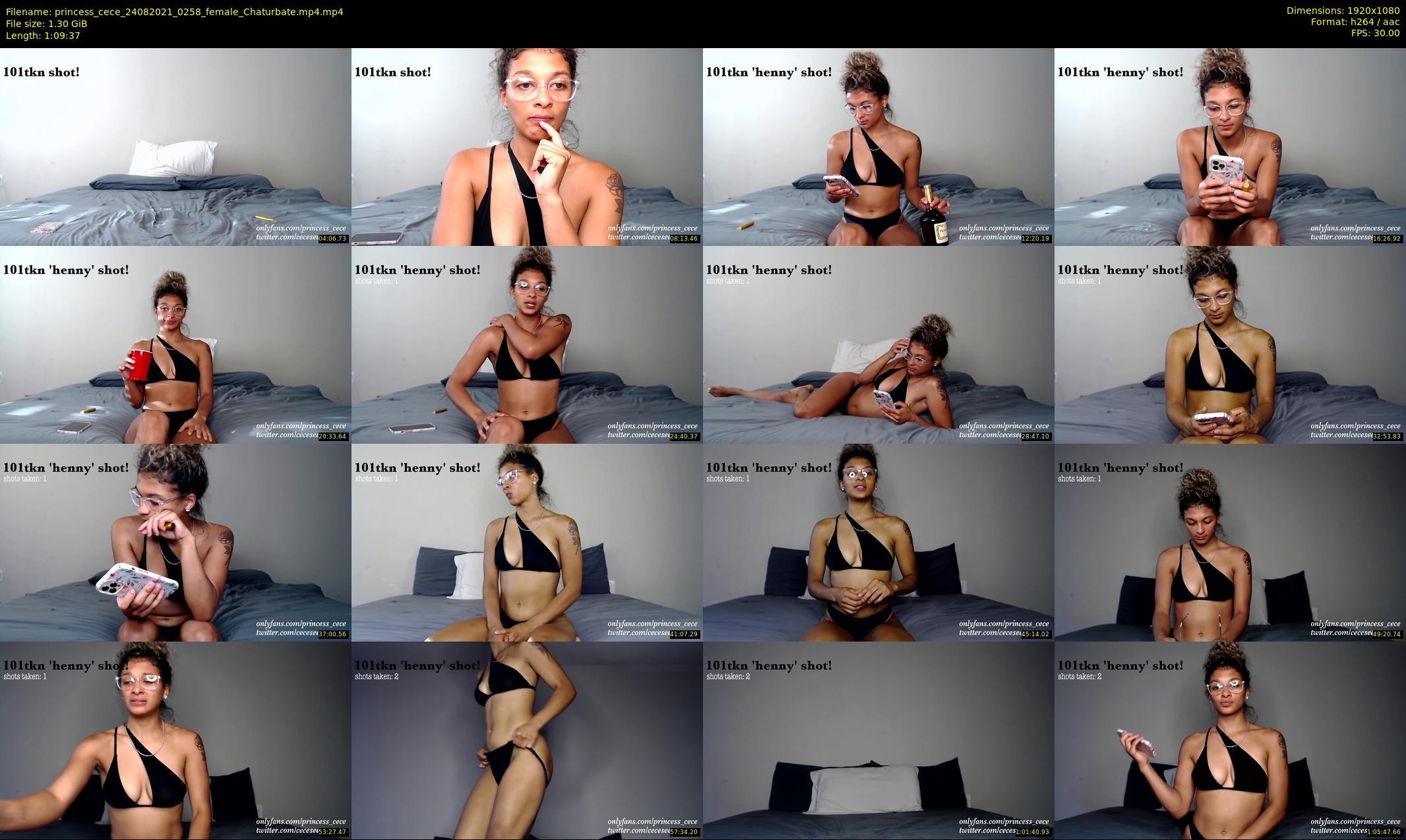 princess_cece — 70 minute Chaturbate female cam show recording, 1080p, Aug 24, 2021
