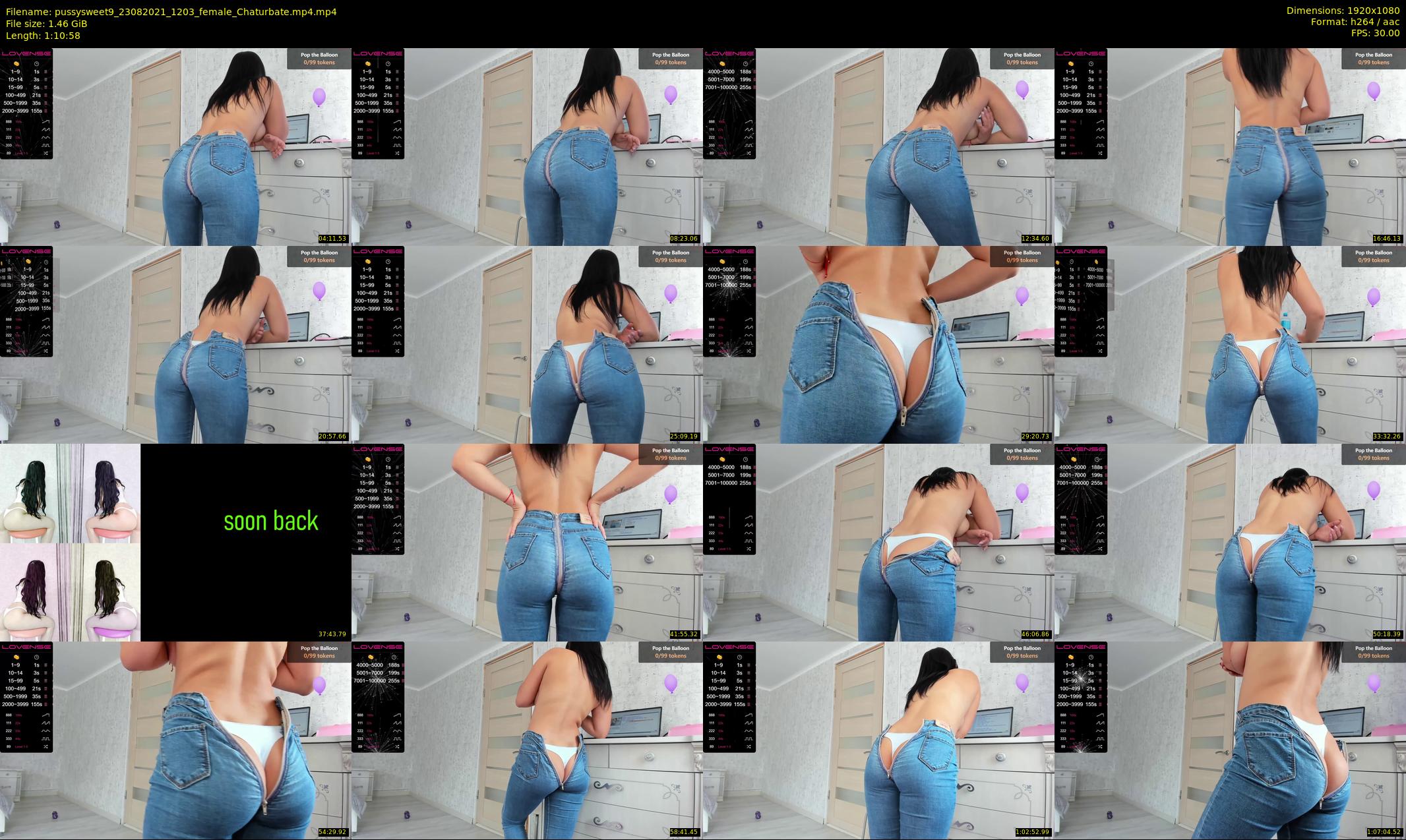 pussysweet9 — 71 minute Chaturbate female cam show recording, 1080p, Aug 23, 2021