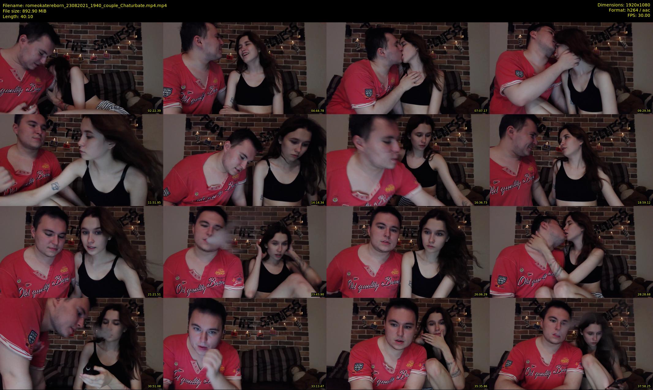 romeokatereborn — 41 minute Chaturbate couple cam show recording, 1080p, Aug 23, 2021