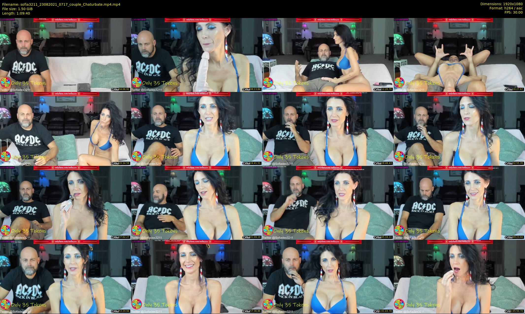 sofia3211 — 70 minute Chaturbate couple cam show recording, 1080p, Aug 23, 2021