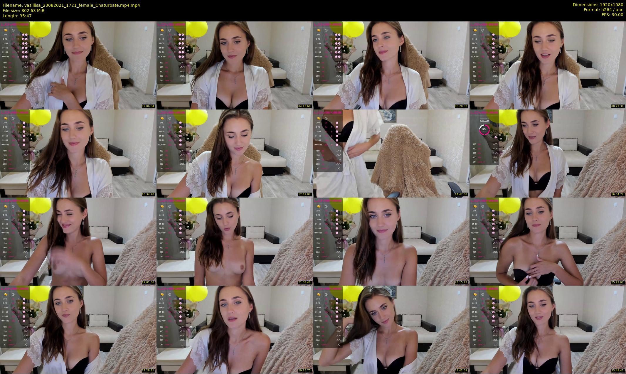 vasillisa — 36 minute Chaturbate female cam show recording, 1080p, Aug 23, 2021