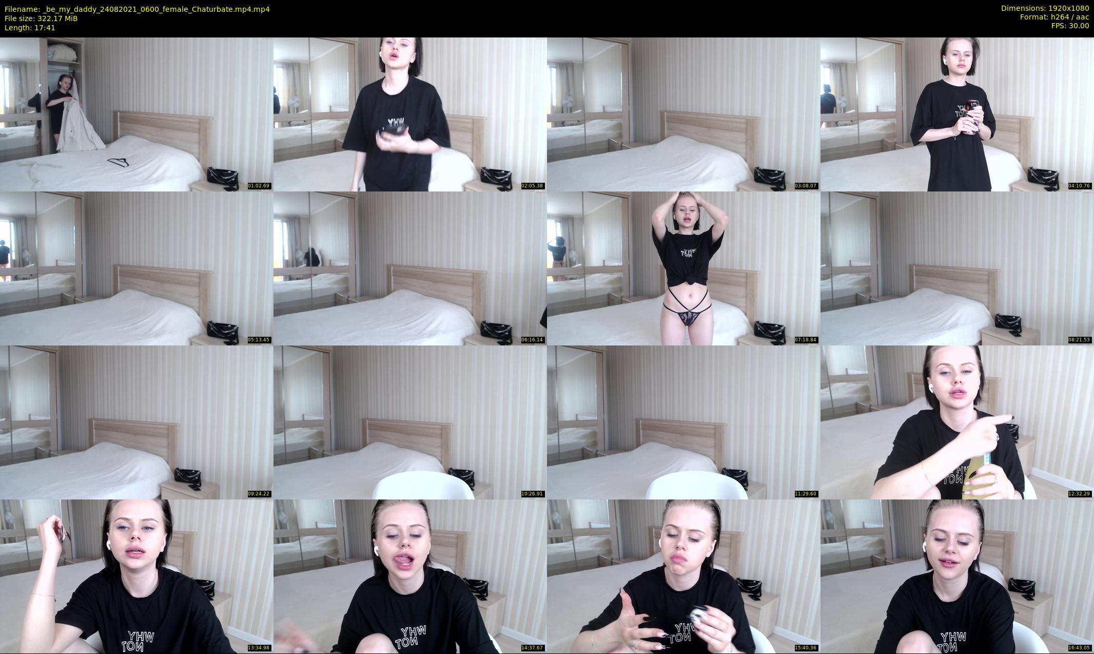 _be_my_daddy — 18 minute Chaturbate female cam show recording, 1080p, Aug 24, 2021
