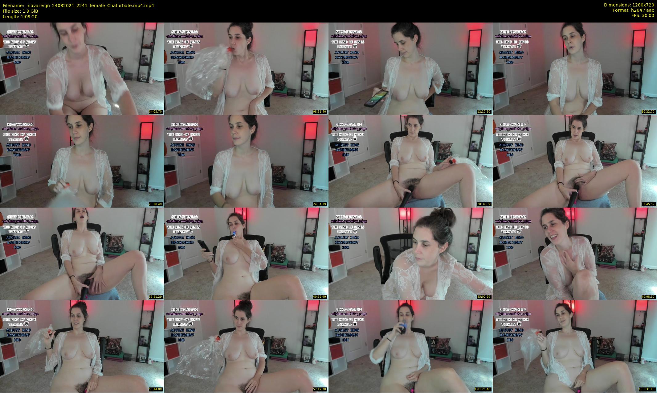 _novareign — 70 minute Chaturbate female cam show recording, 720p, Aug 24, 2021