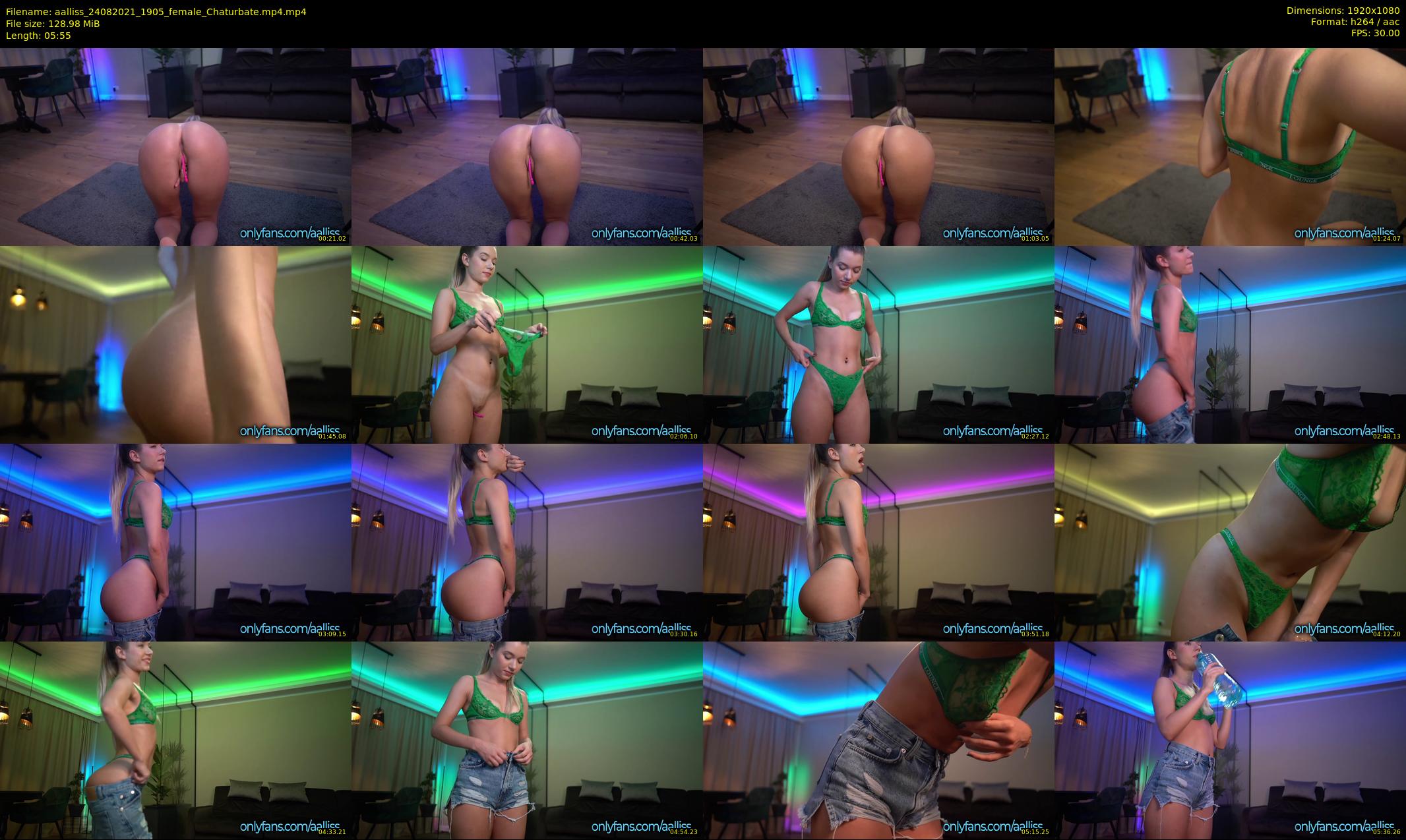 aalliss — 6 minute Chaturbate female cam show recording, 1080p, Aug 24, 2021