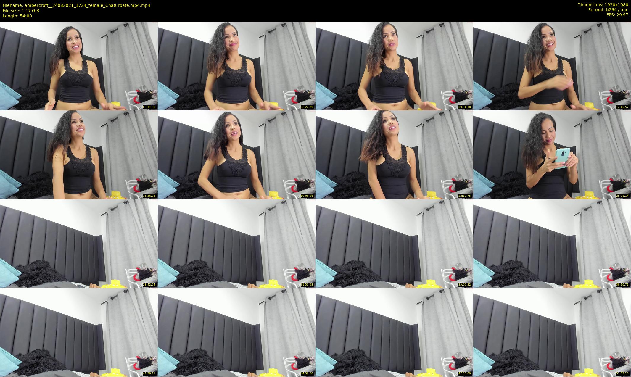 ambercroft_ — 54 minute Chaturbate female cam show recording, 1080p, Aug 24, 2021