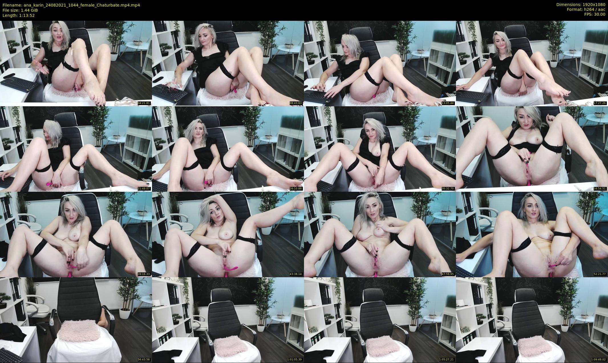 ana_karin — 74 minute Chaturbate female cam show recording, 1080p, Aug 24, 2021