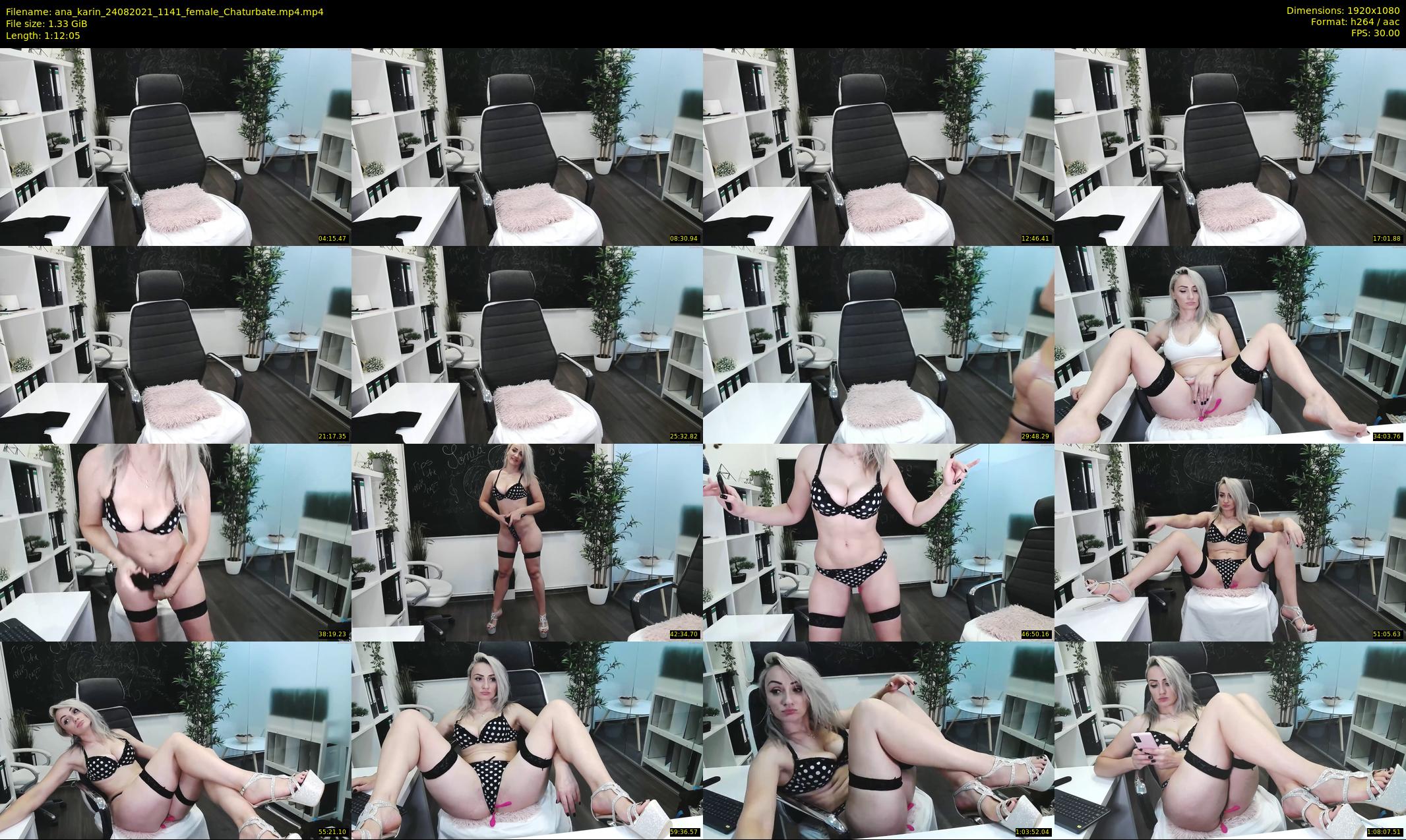 ana_karin — 73 minute Chaturbate female cam show recording, 1080p, Aug 24, 2021