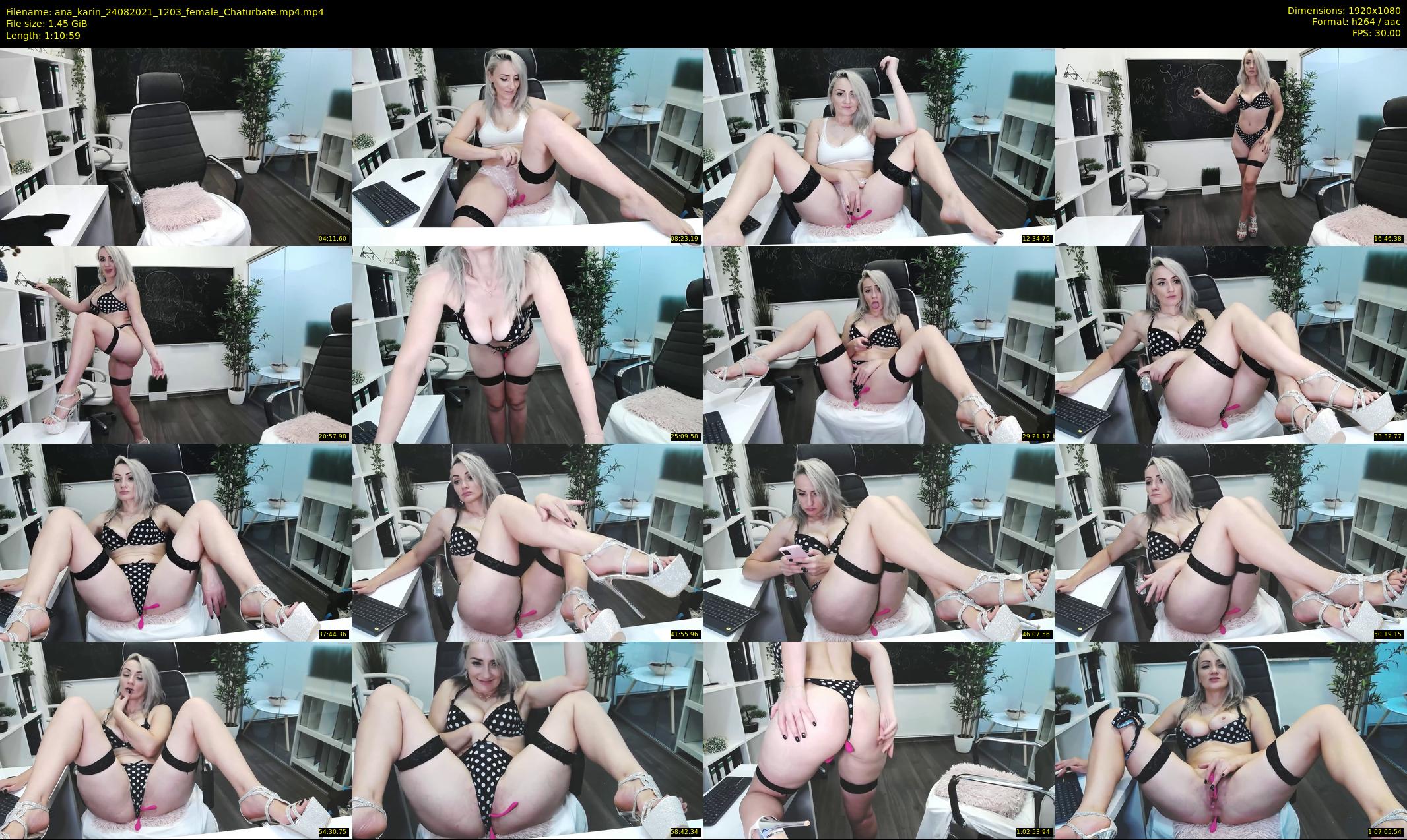 ana_karin — 71 minute Chaturbate female cam show recording, 1080p, Aug 24, 2021