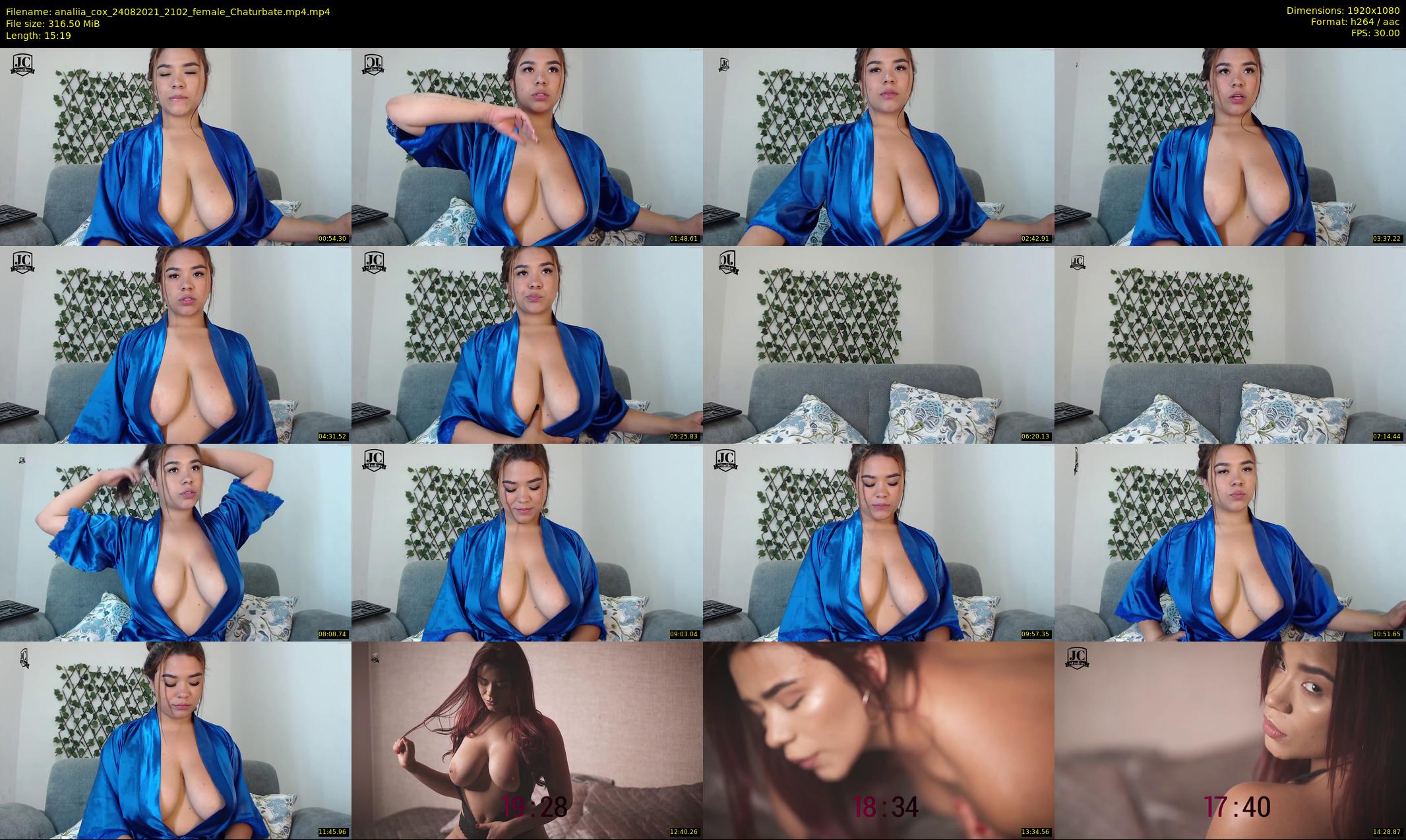 analiia_cox — 16 minute Chaturbate female cam show recording, 1080p, Aug 24, 2021