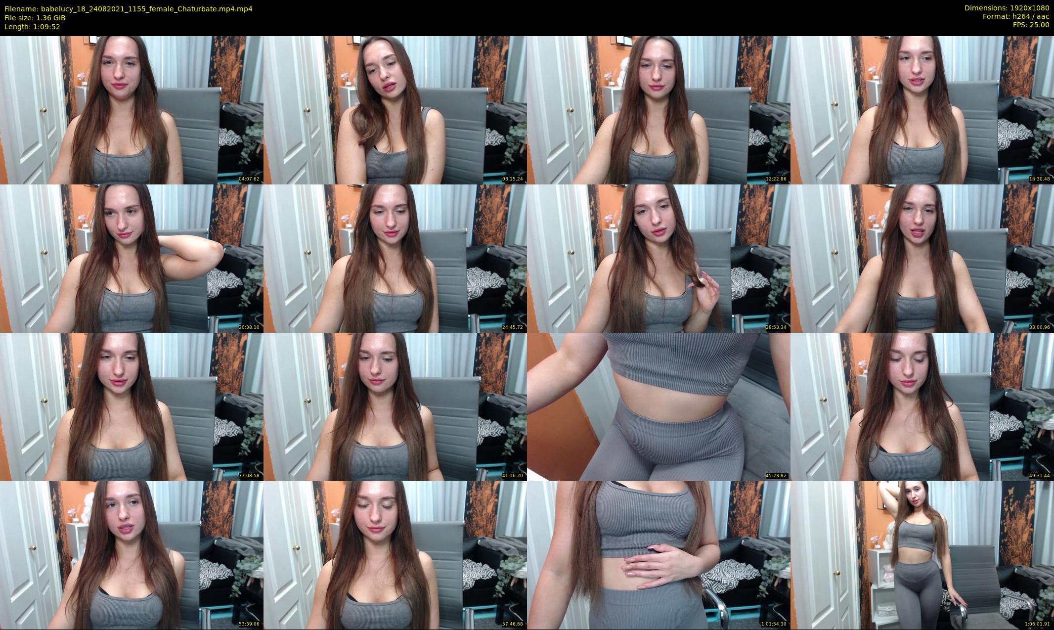 babelucy_18 — 70 minute Chaturbate female cam show recording, 1080p, Aug 24, 2021