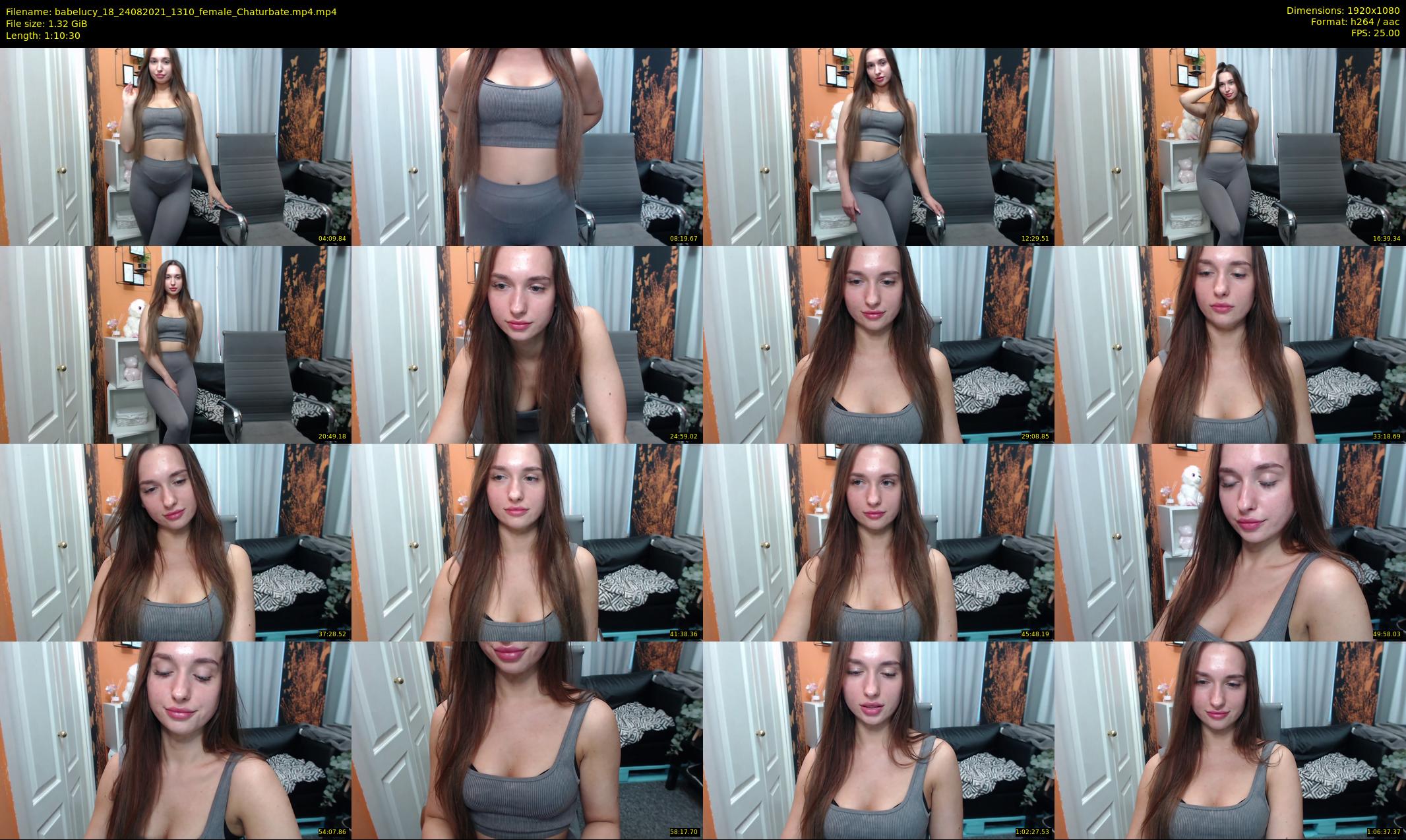 babelucy_18 — 71 minute Chaturbate female cam show recording, 1080p, Aug 24, 2021