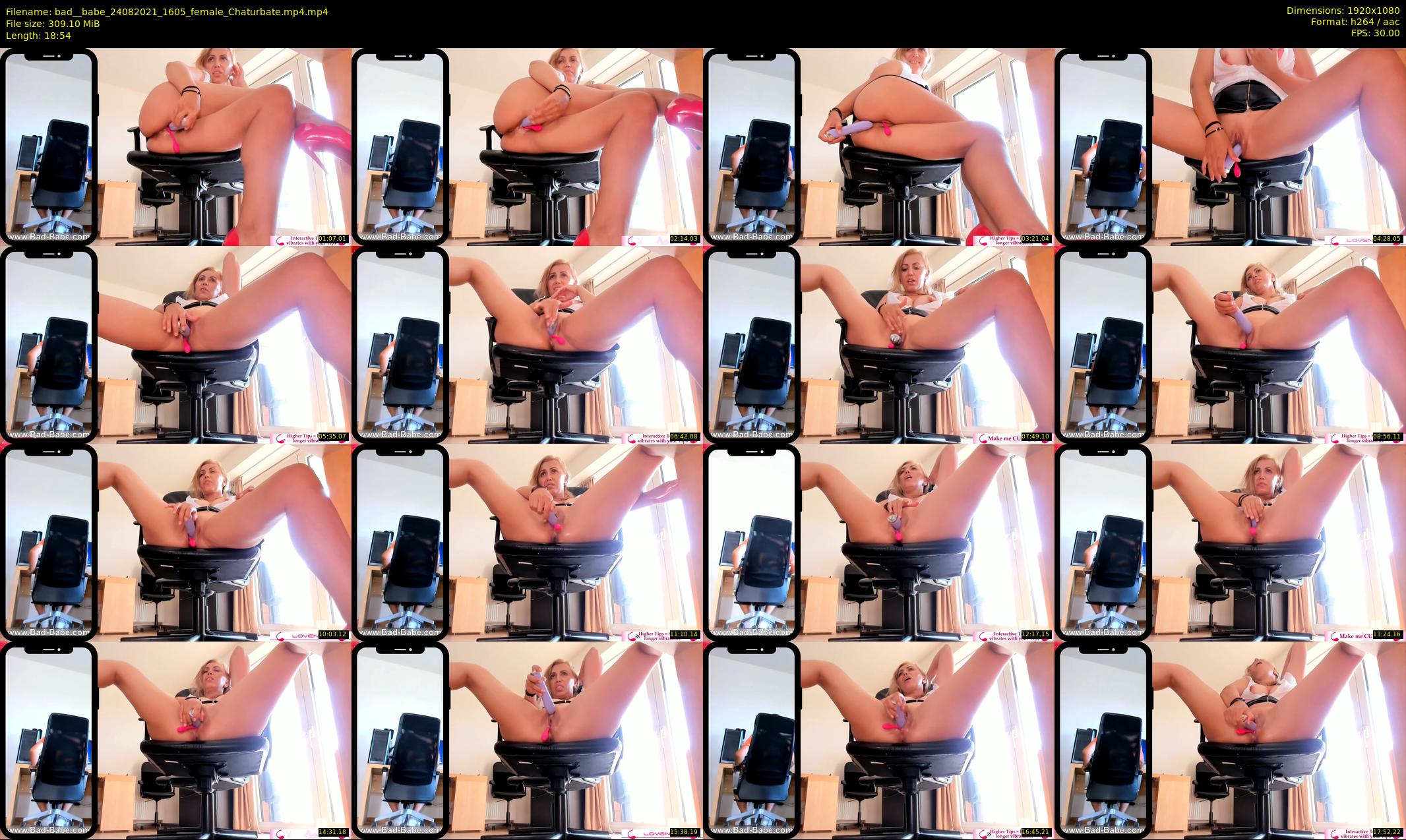 bad__babe — 19 minute Chaturbate female cam show recording, 1080p, Aug 24, 2021