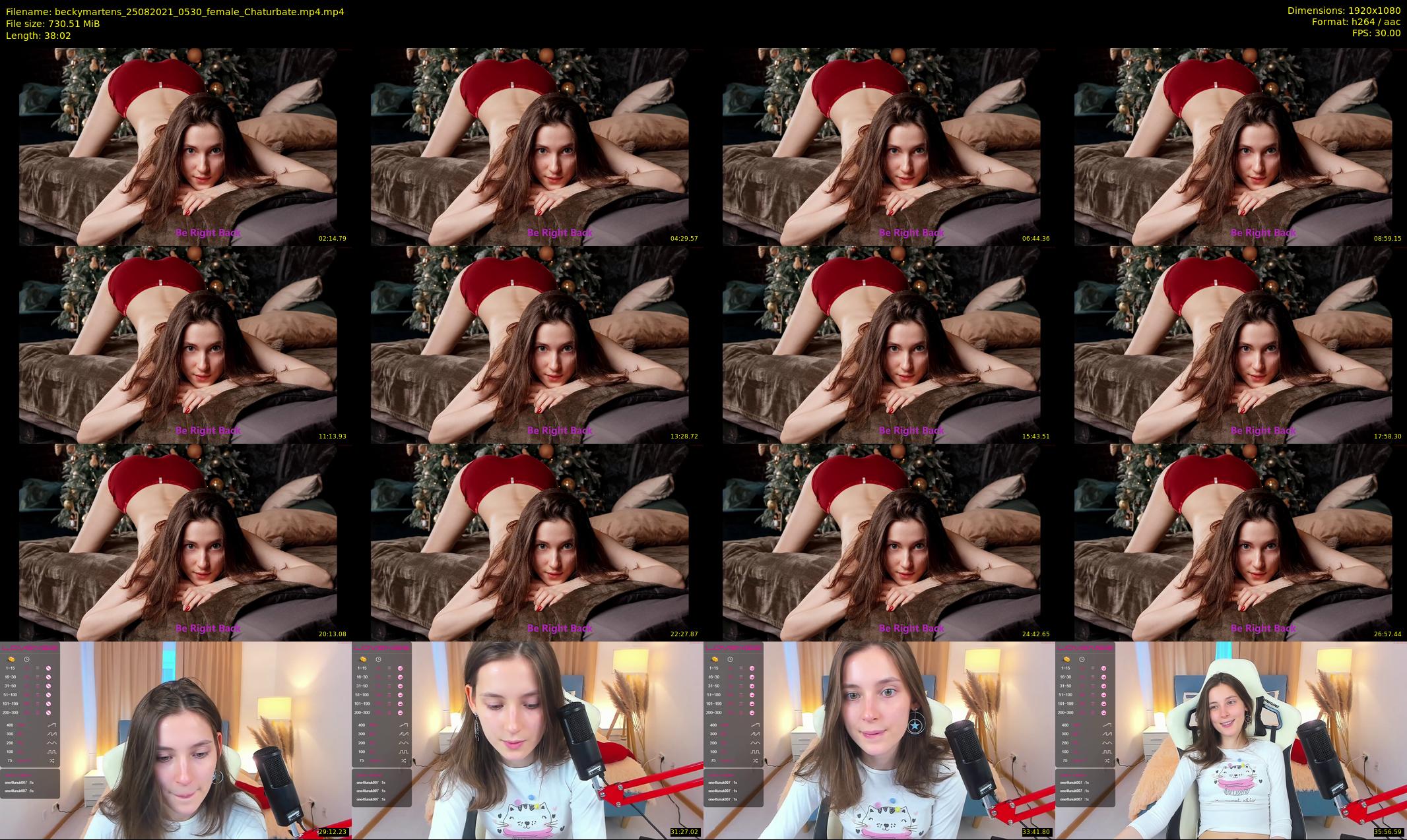 beckymartens — 39 minute Chaturbate female cam show recording, 1080p, Aug 25, 2021