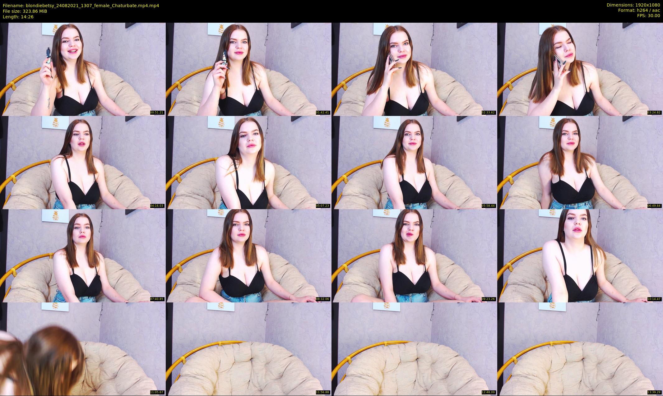 blondiebetsy — 15 minute Chaturbate female cam show recording, 1080p, Aug 24, 2021