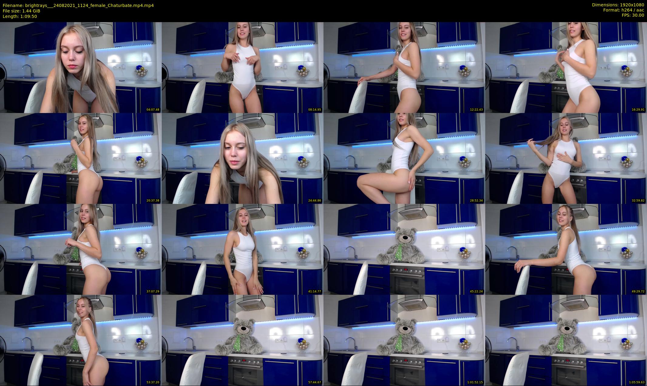 brightrays__ — 70 minute Chaturbate female cam show recording, 1080p, Aug 24, 2021