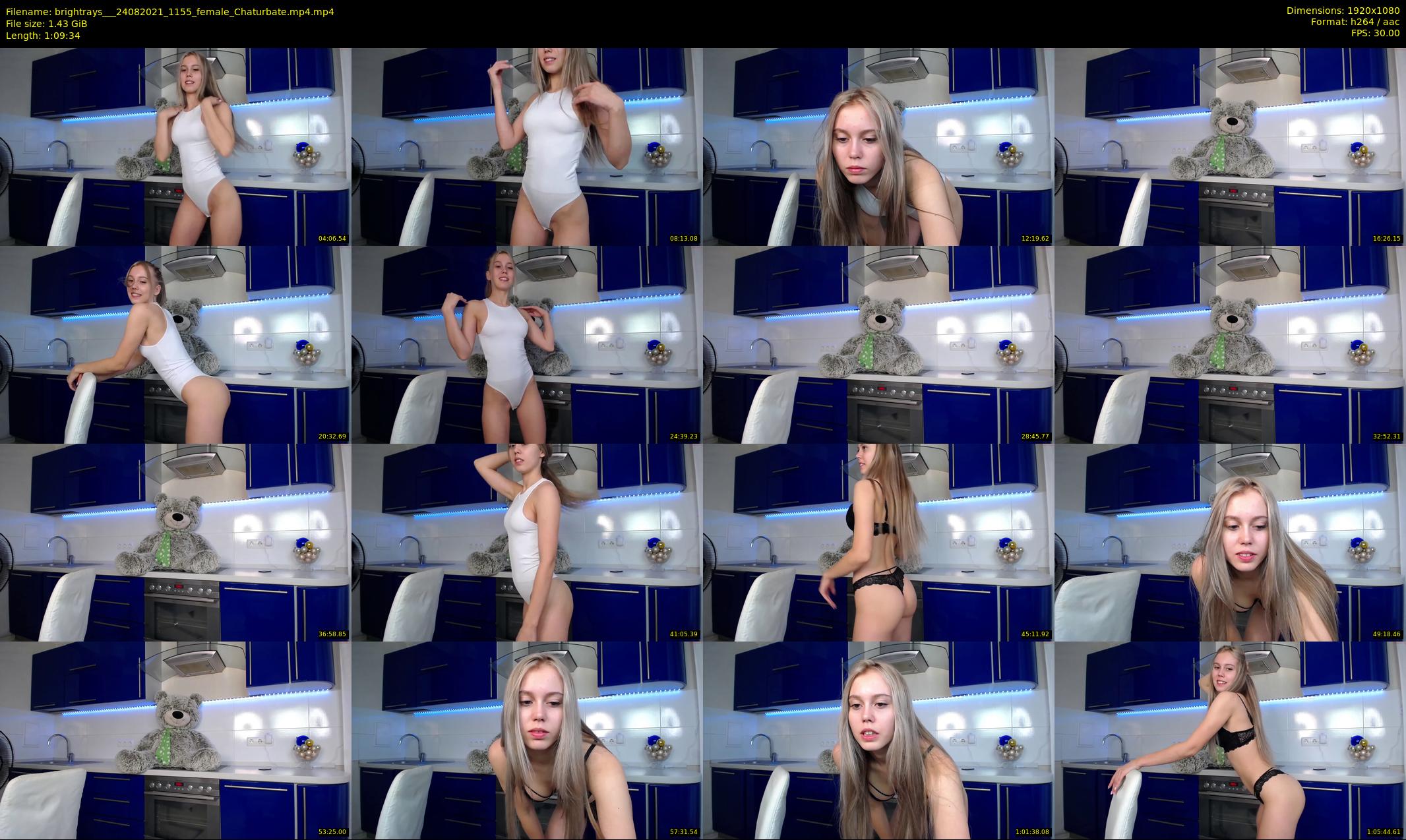 brightrays__ — 70 minute Chaturbate female cam show recording, 1080p, Aug 24, 2021