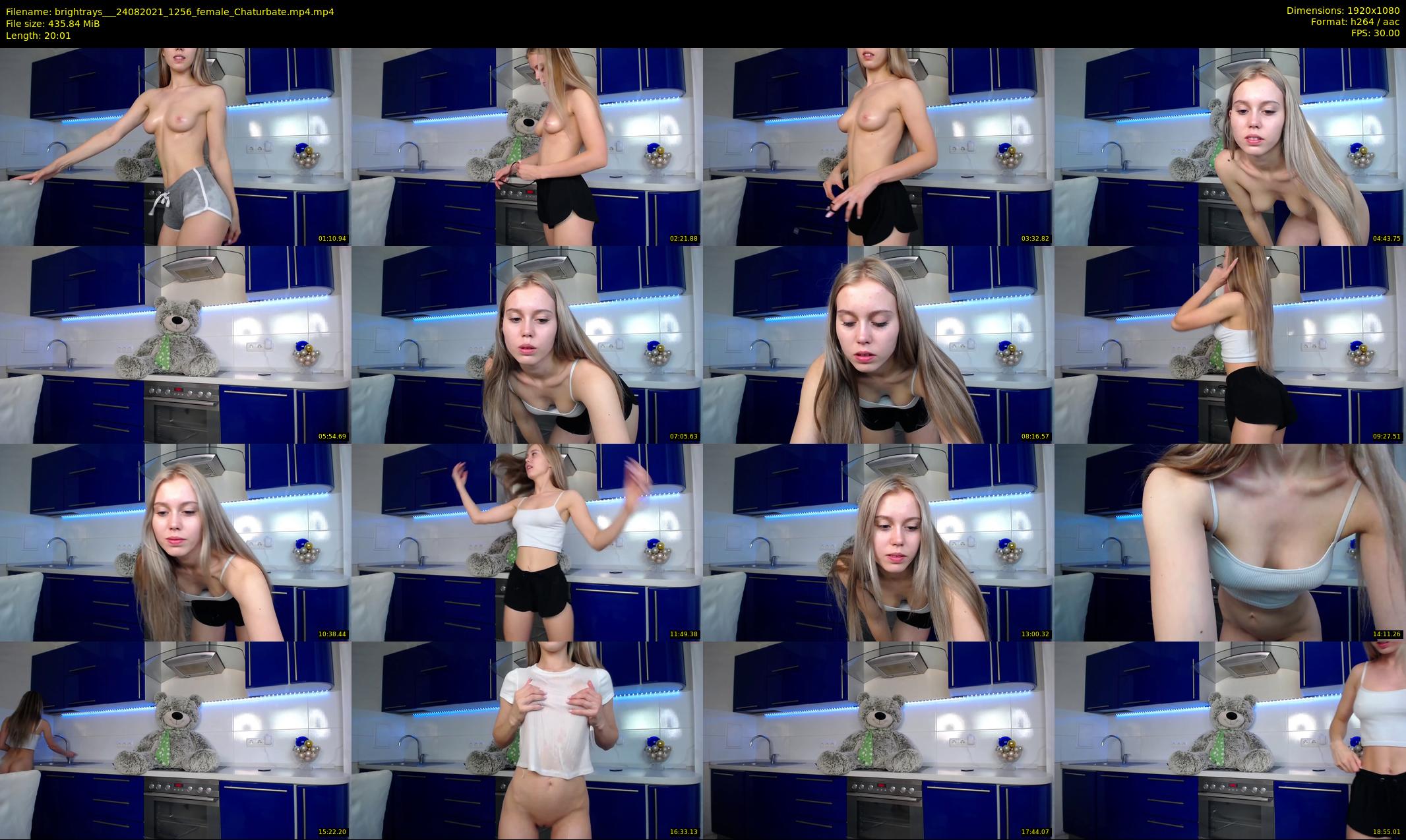 brightrays__ — 21 minute Chaturbate female cam show recording, 1080p, Aug 24, 2021