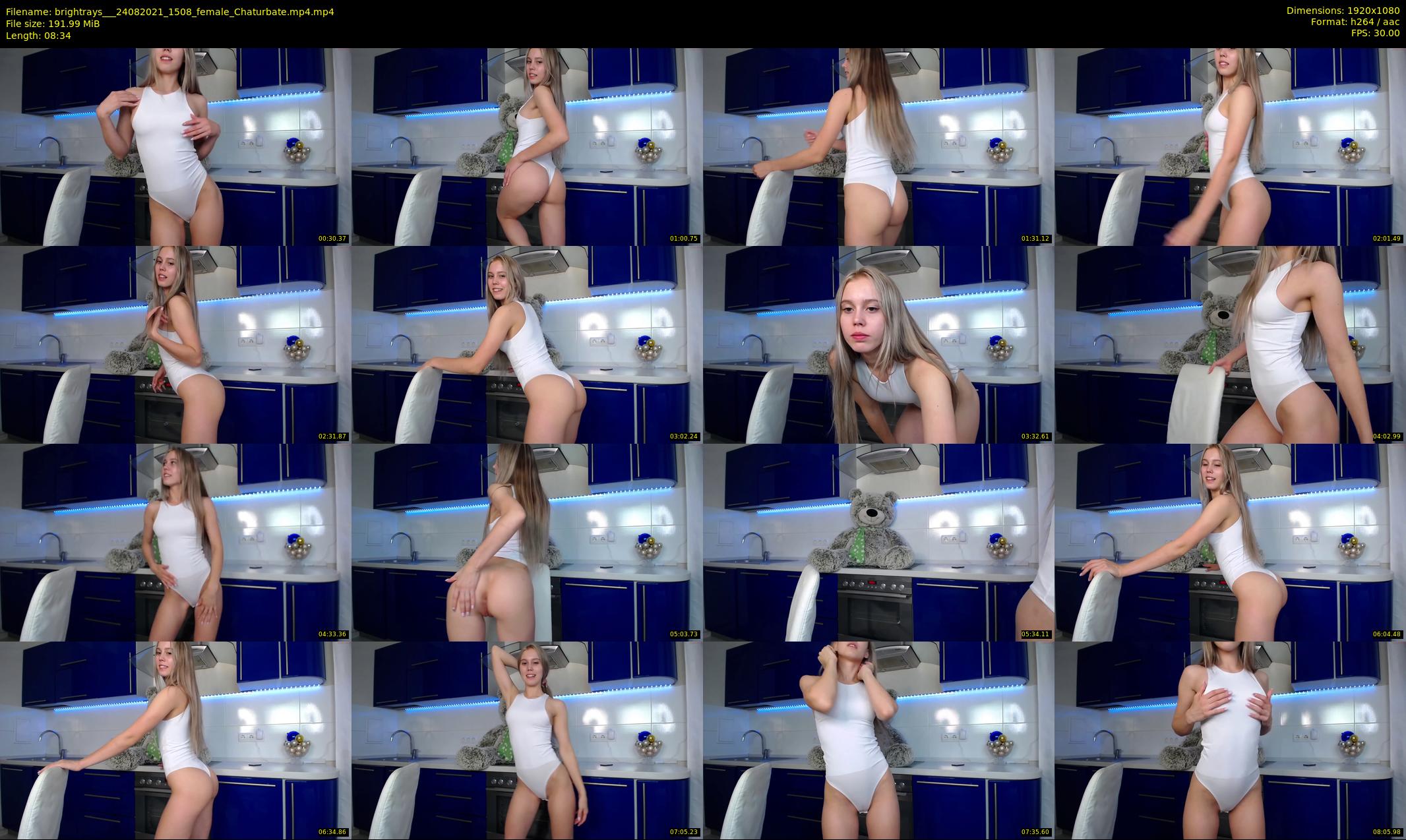 brightrays__ — 9 minute Chaturbate female cam show recording, 1080p, Aug 24, 2021
