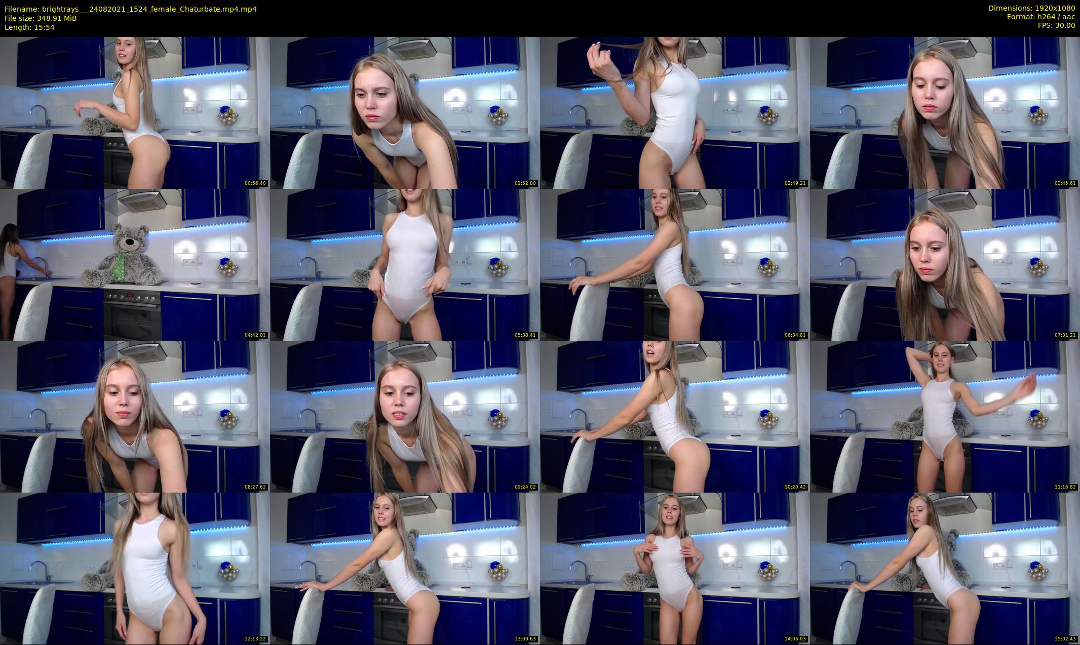 brightrays__ — 16 minute Chaturbate female cam show recording, 1080p, Aug 24, 2021