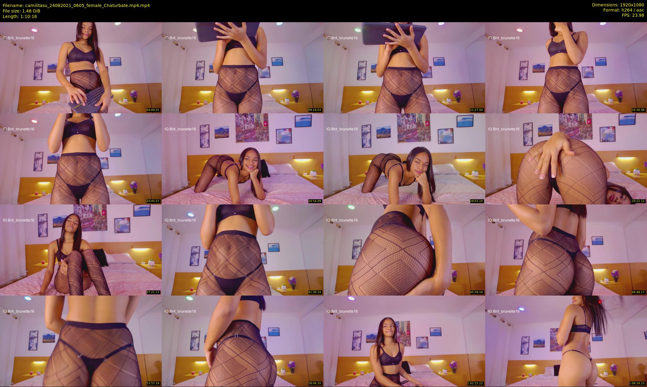 camilitasu — 71 minute Chaturbate female cam show recording, 1080p, Aug 24, 2021
