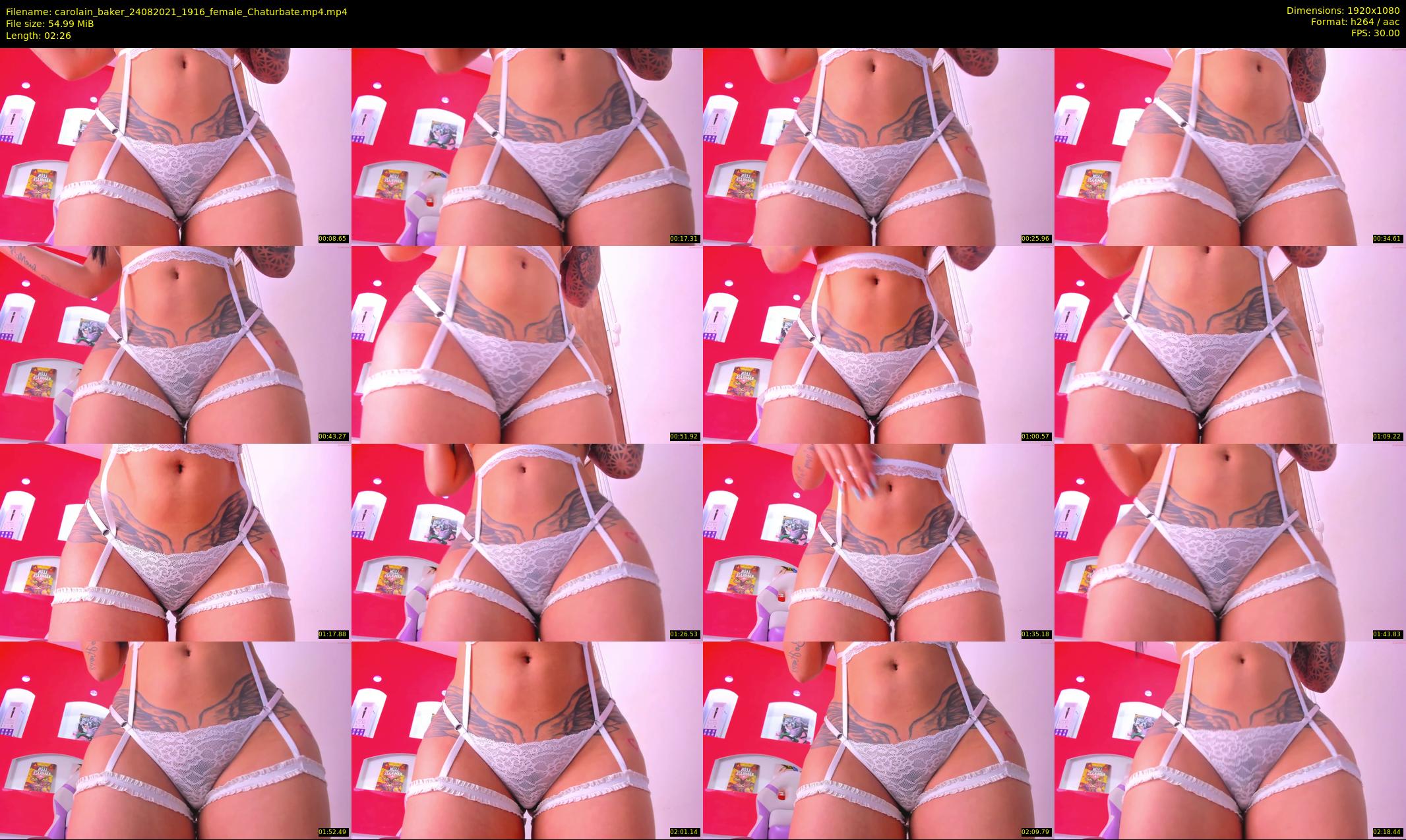 carolain_baker — 3 minute Chaturbate female cam show recording, 1080p, Aug 24, 2021