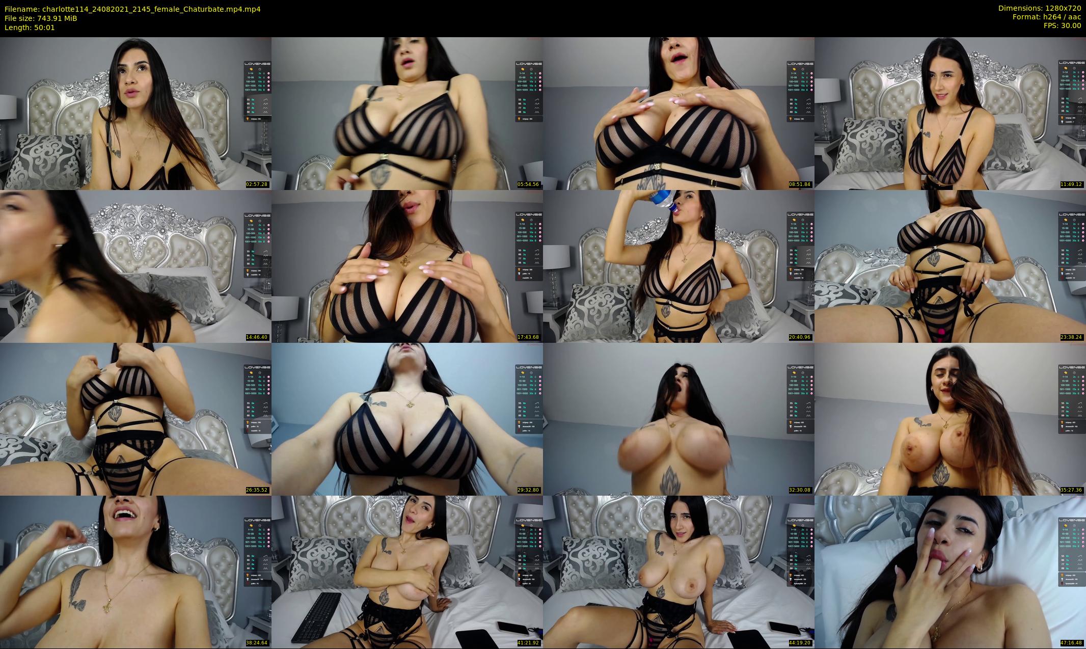charlotte114 — 51 minute Chaturbate female cam show recording, 720p, Aug 24, 2021