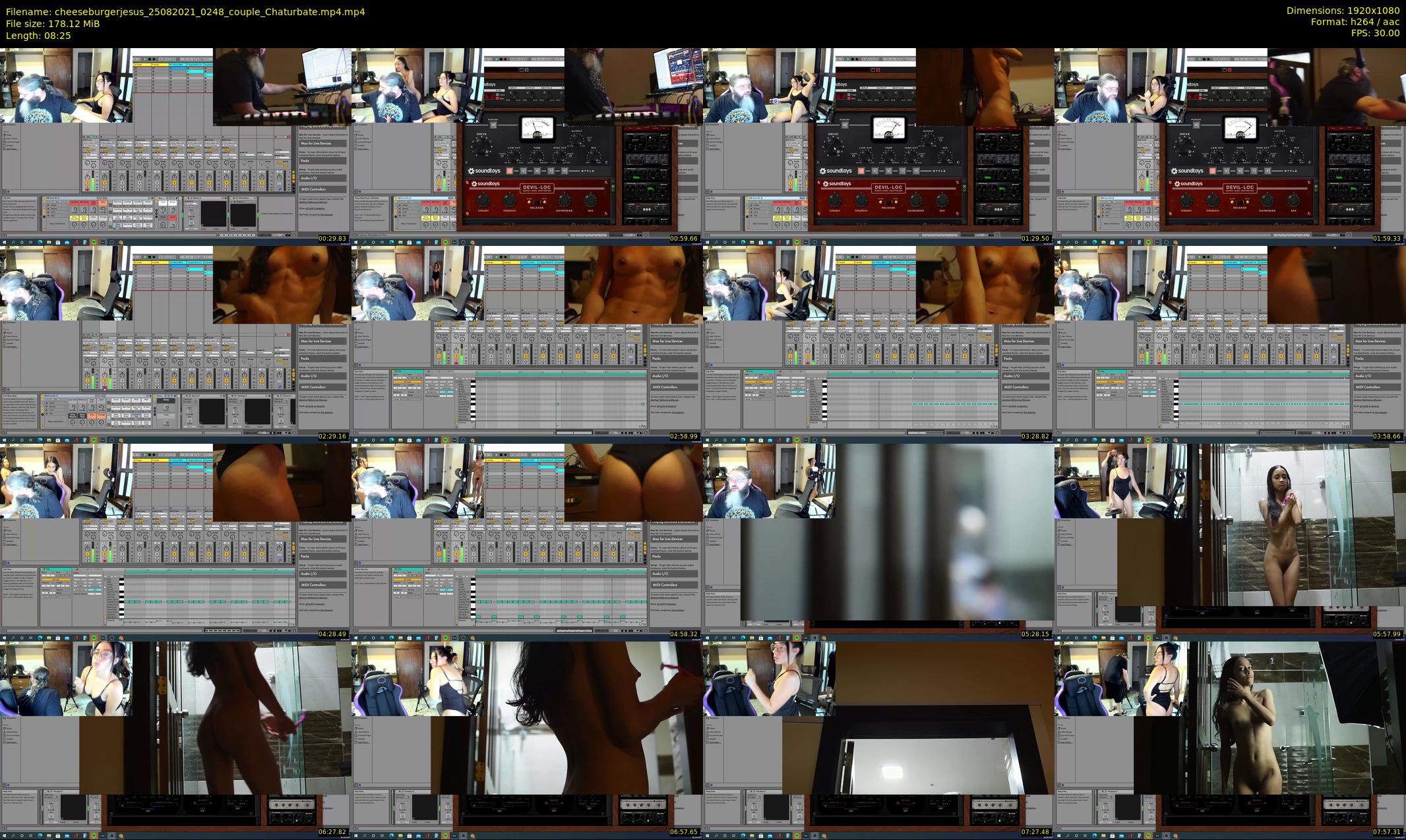 cheeseburgerjesus — 9 minute Chaturbate couple cam show recording, 1080p, Aug 25, 2021