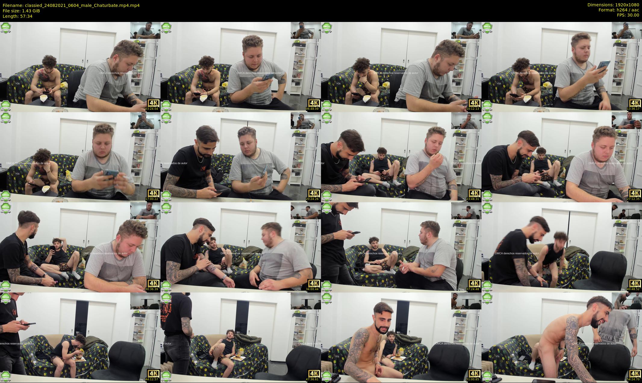 classied — 58 minute Chaturbate male cam show recording, 1080p, Aug 24, 2021