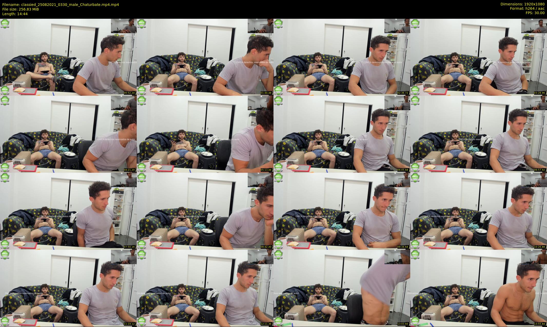 classied — 15 minute Chaturbate male cam show recording, 1080p, Aug 25, 2021