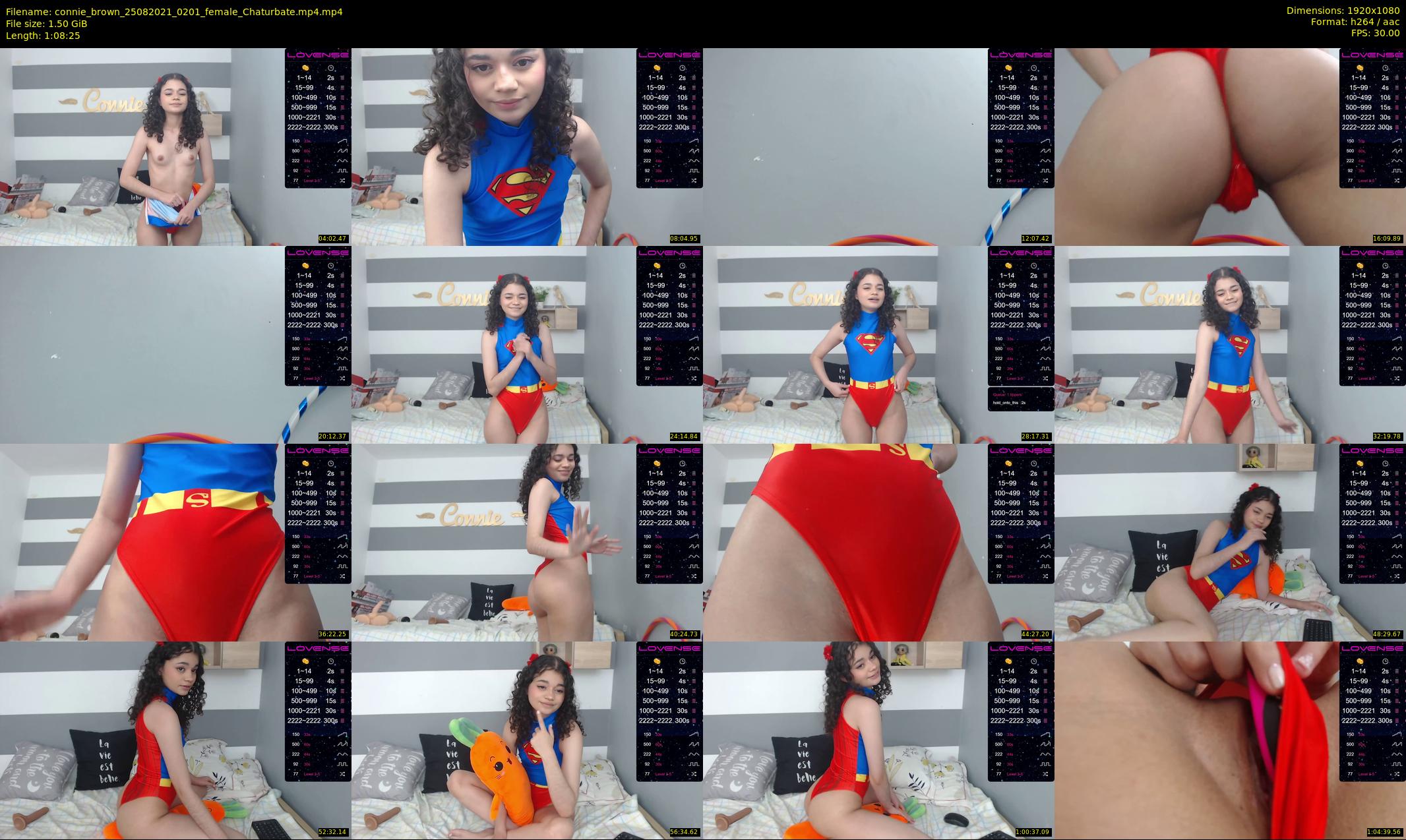 connie_brown — 69 minute Chaturbate female cam show recording, 1080p, Aug 25, 2021