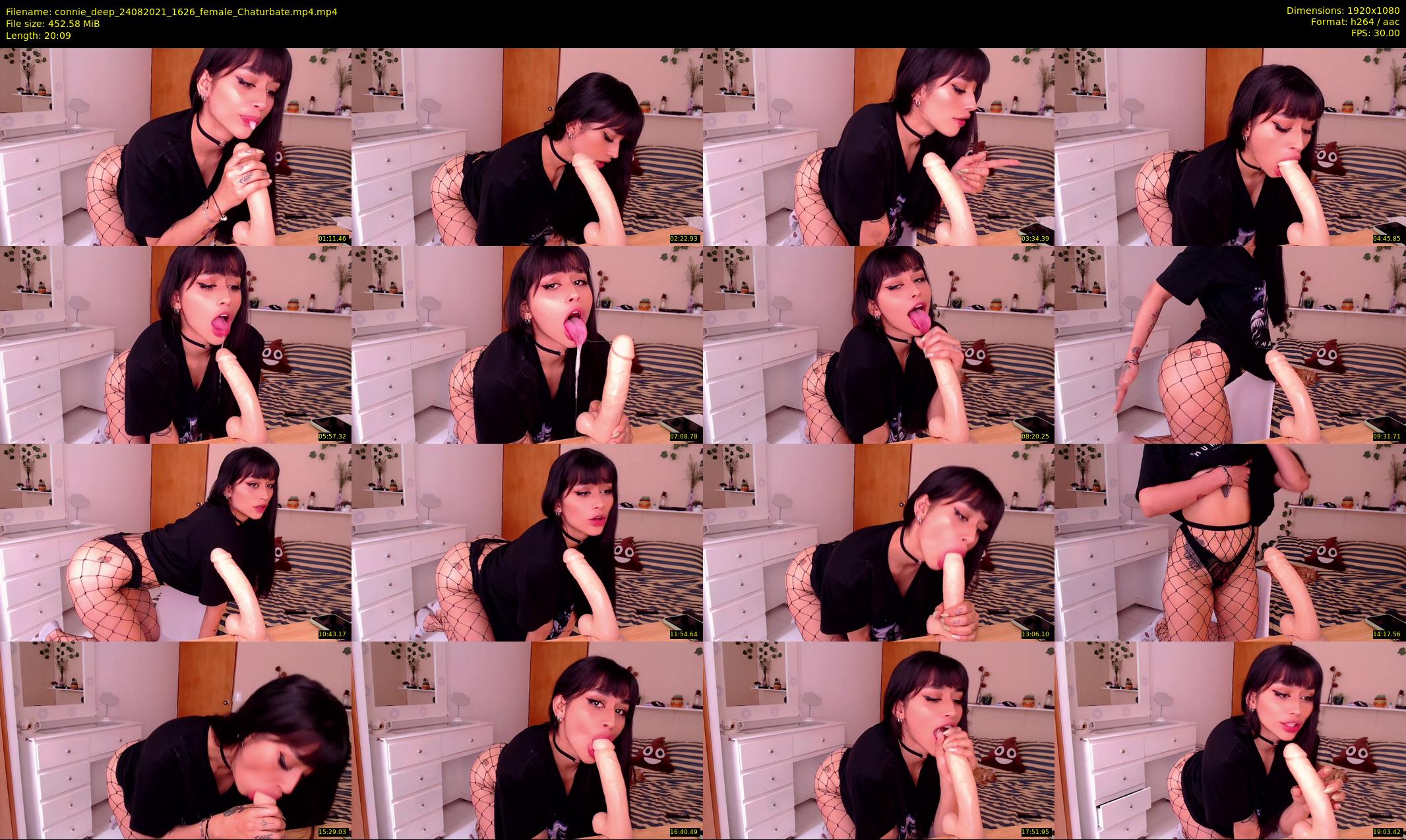 connie_deep — 21 minute Chaturbate female cam show recording, 1080p, Aug 24, 2021