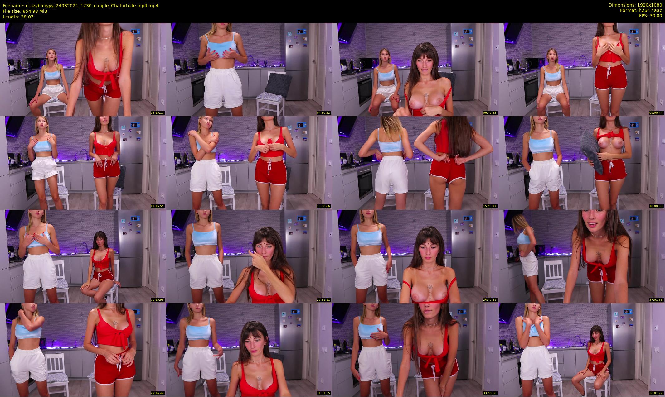 crazybabyyy — 39 minute Chaturbate couple cam show recording, 1080p, Aug 24, 2021