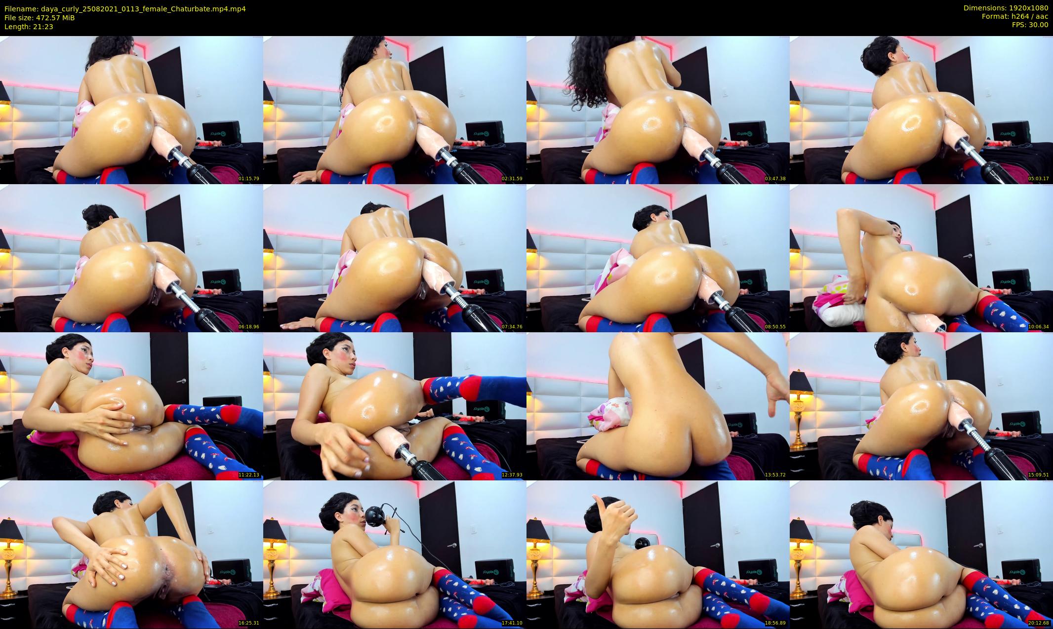 daya_curly — 22 minute Chaturbate female cam show recording, 1080p, Aug 25, 2021