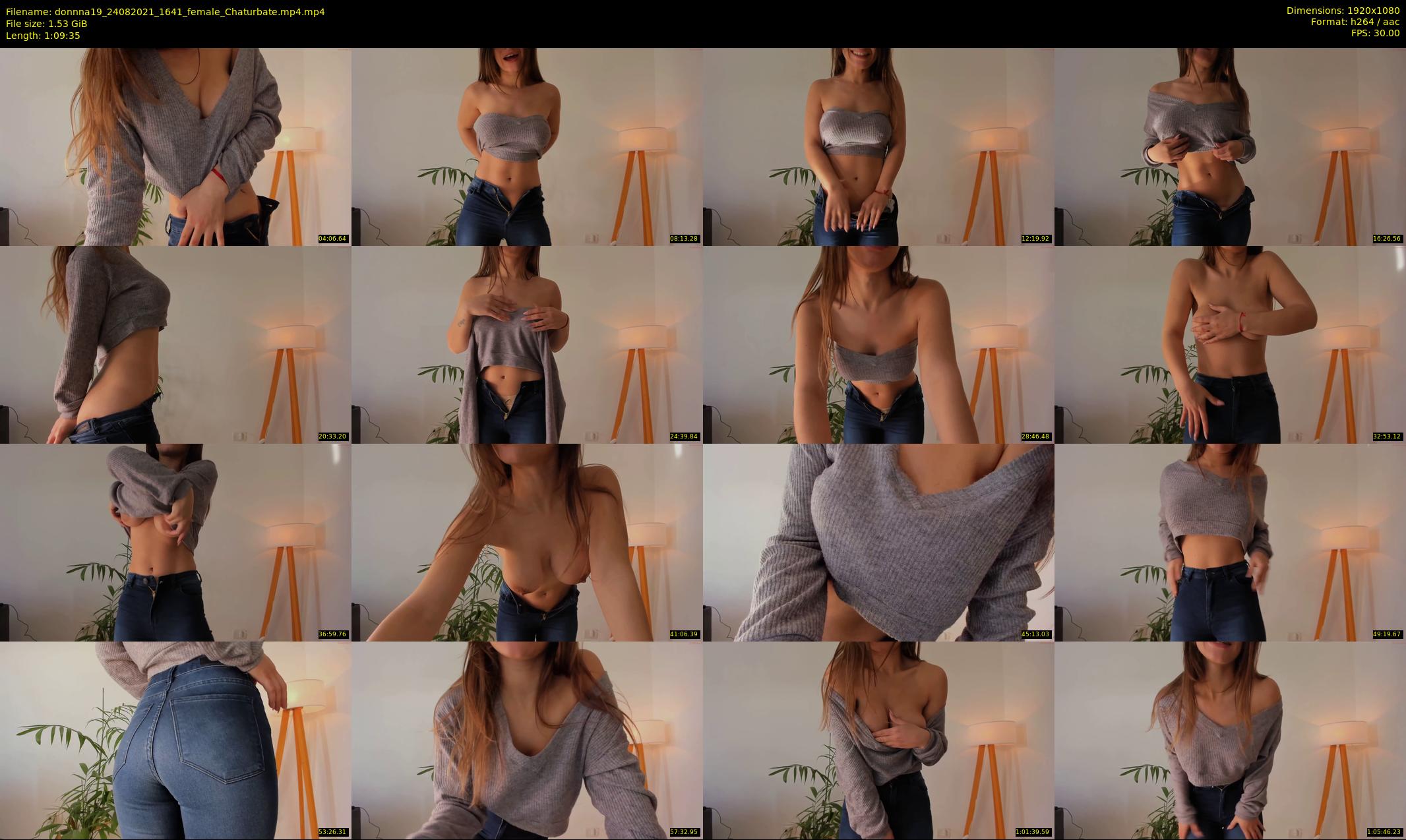 donnna19 — 70 minute Chaturbate female cam show recording, 1080p, Aug 24, 2021
