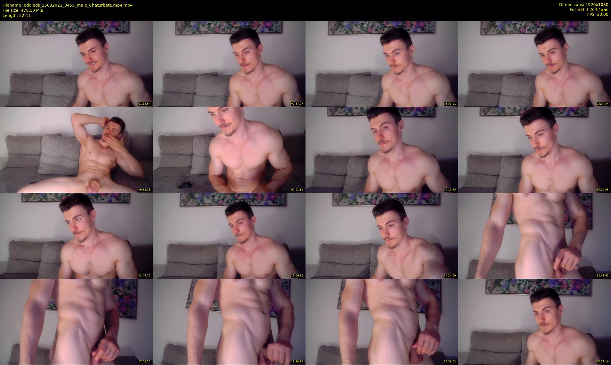 eddieds — 23 minute Chaturbate male cam show recording, 1080p, Aug 25, 2021