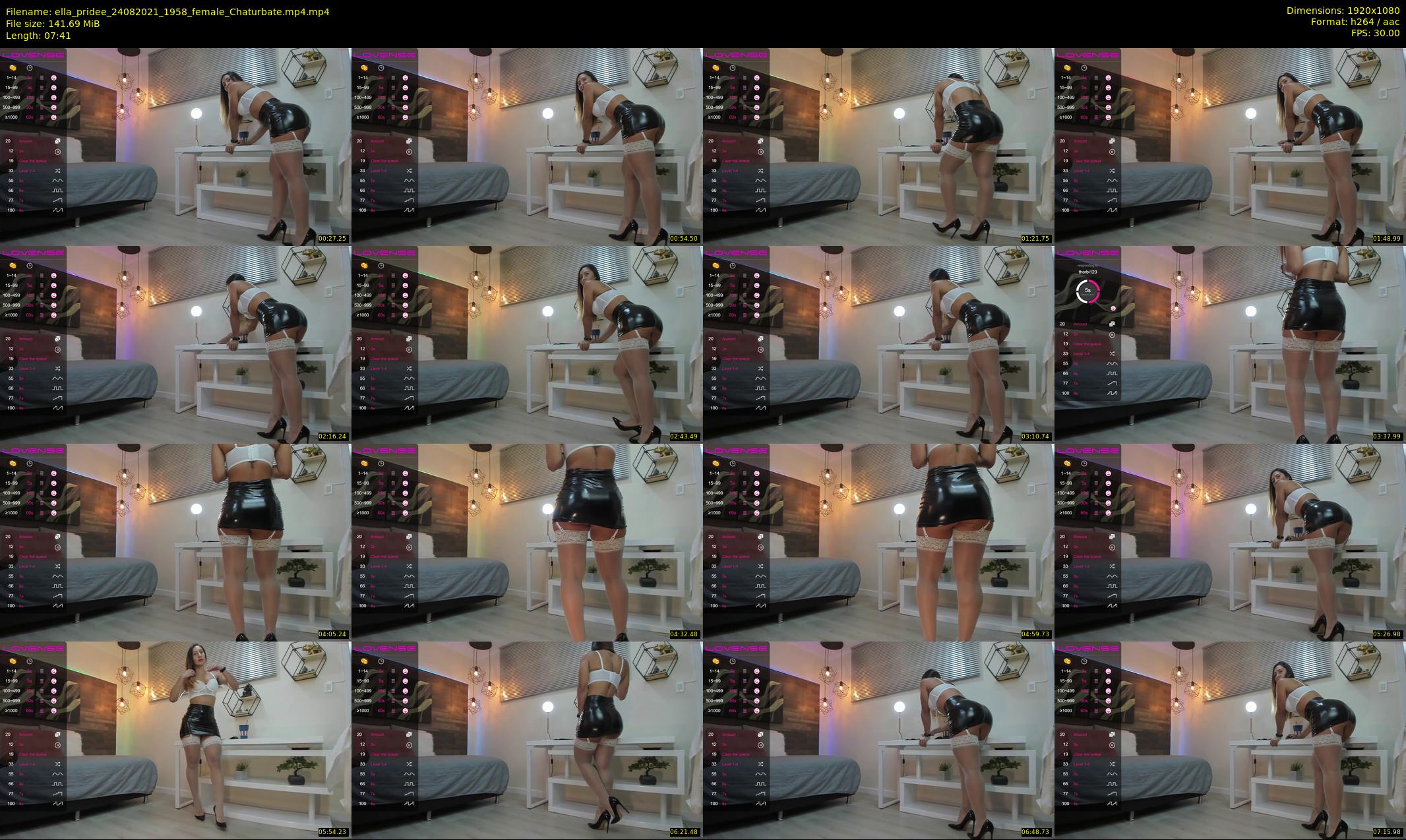 ella_pridee — 8 minute Chaturbate female cam show recording, 1080p, Aug 24, 2021
