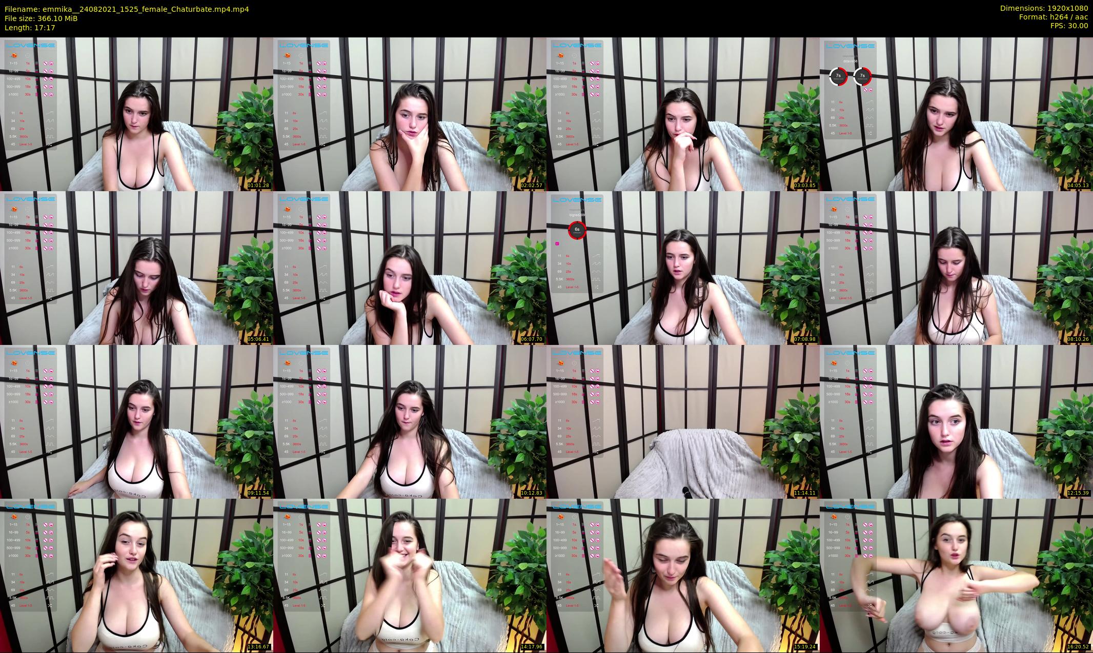 emmika_ — 18 minute Chaturbate female cam show recording, 1080p, Aug 24, 2021
