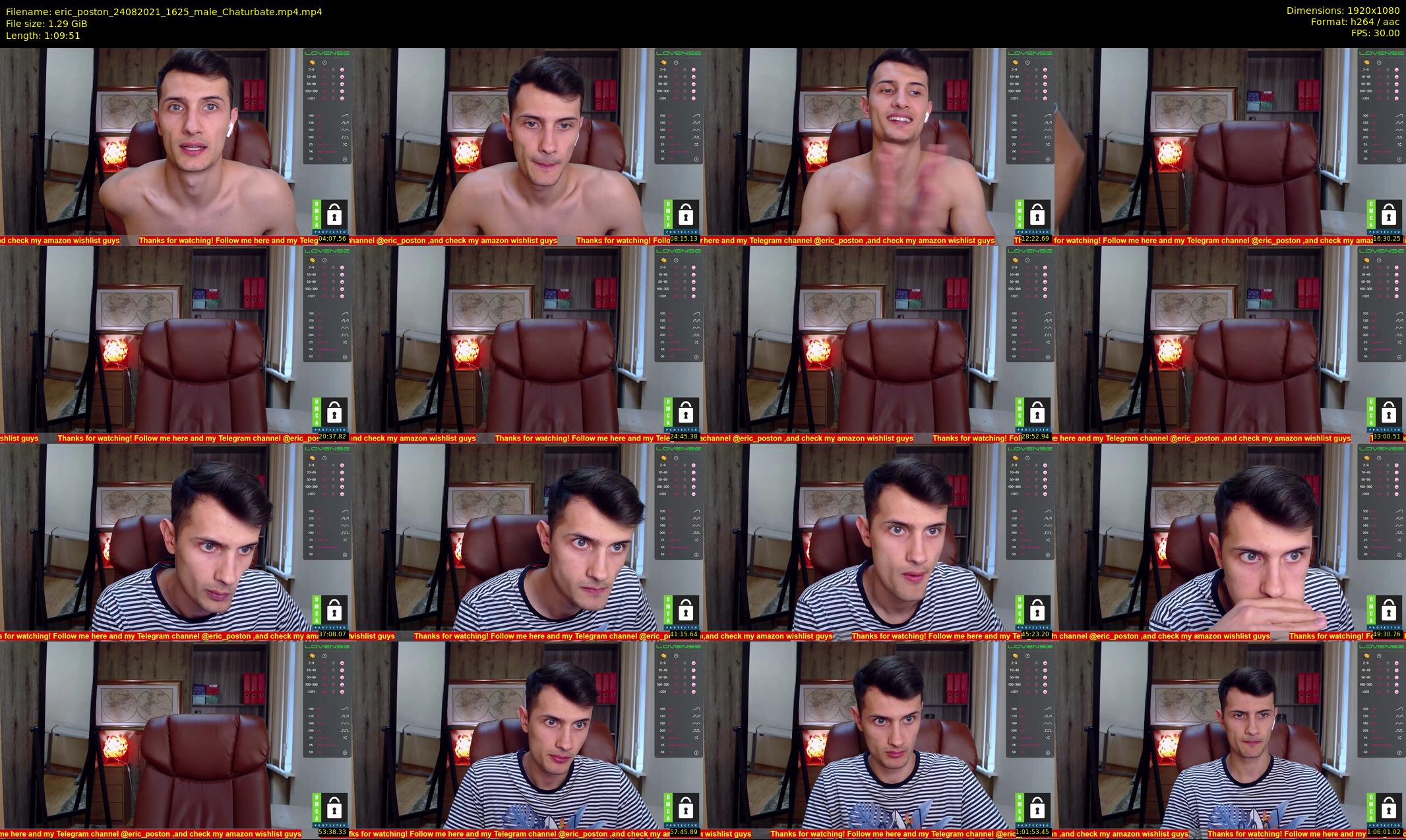 eric_poston — 70 minute Chaturbate male cam show recording, 1080p, Aug 24, 2021