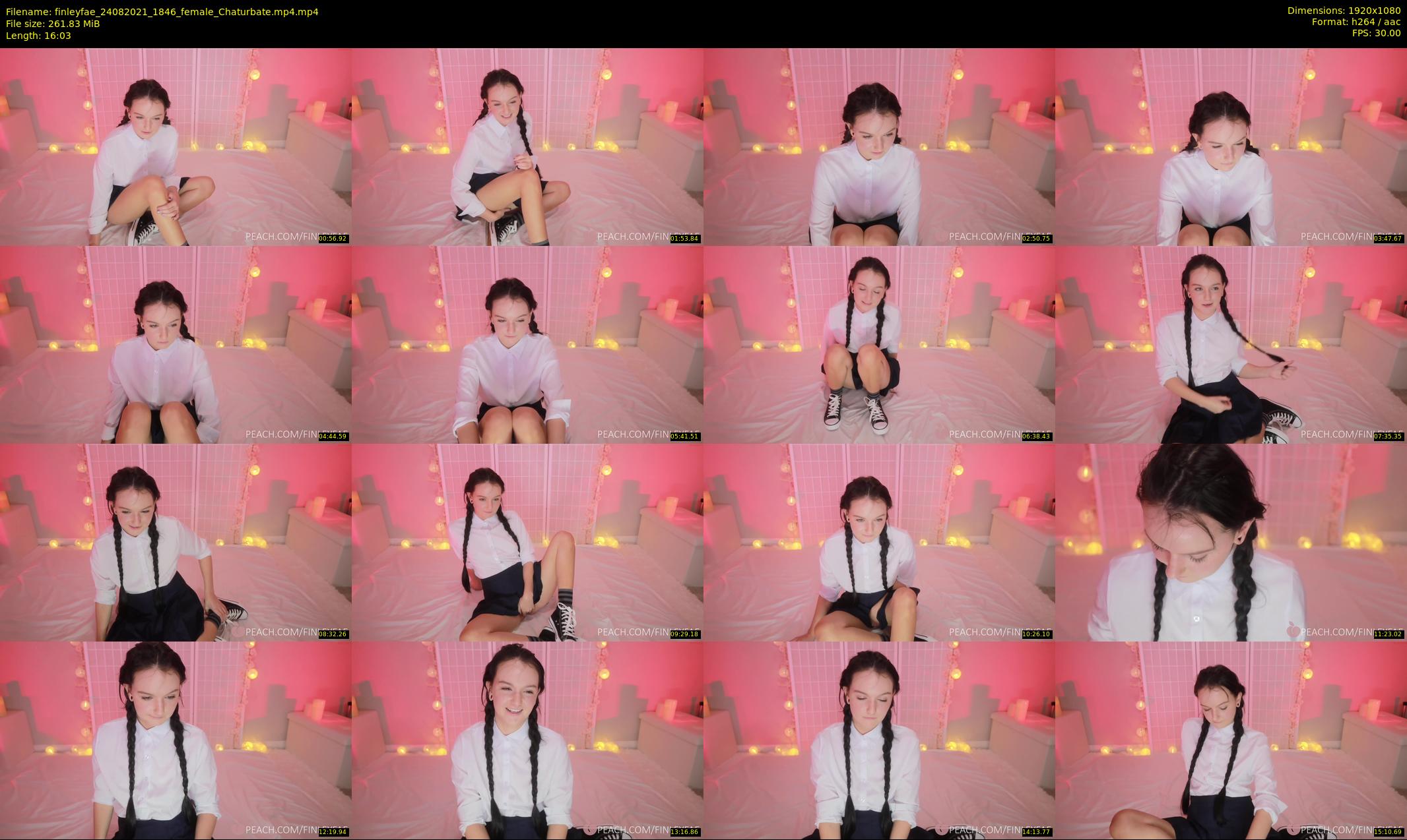 finleyfae — 17 minute Chaturbate female cam show recording, 1080p, Aug 24, 2021