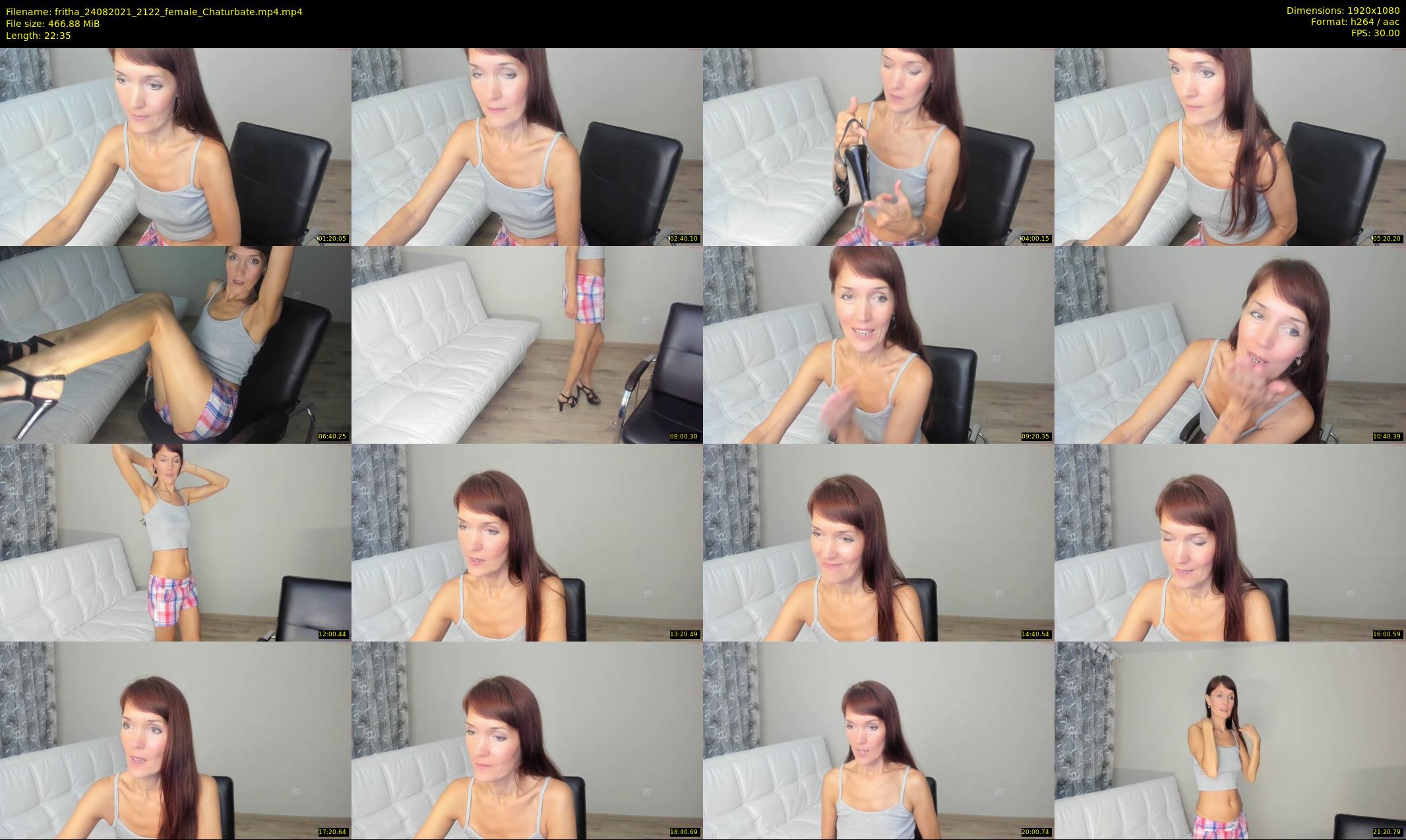 fritha — 23 minute Chaturbate female cam show recording, 1080p, Aug 24, 2021
