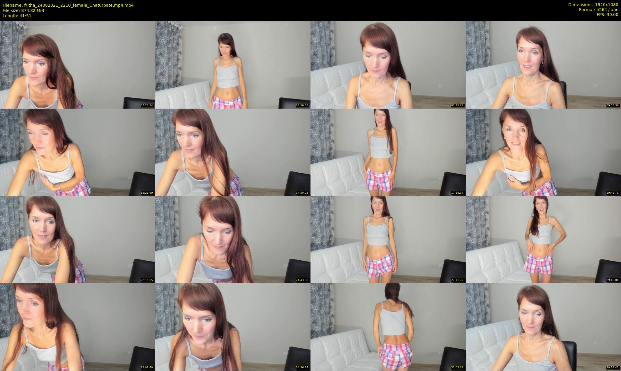 fritha — 42 minute Chaturbate female cam show recording, 1080p, Aug 24, 2021