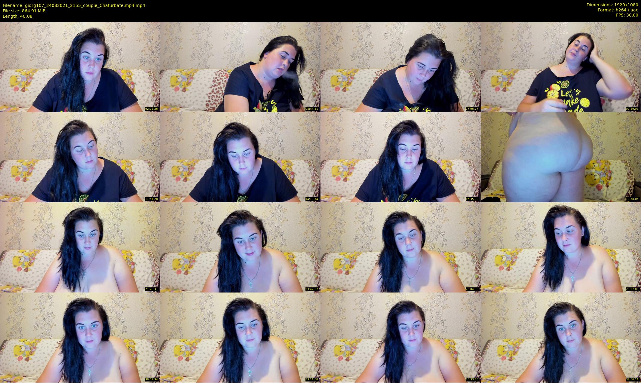 giorg107 — 41 minute Chaturbate couple cam show recording, 1080p, Aug 24, 2021